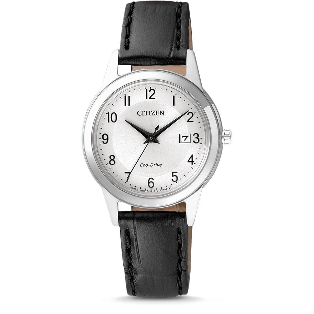 Citizen Quarzuhr Citizen Damen Analog Quarz Uhr mit Leder Armband FE1081-08 günstig online kaufen