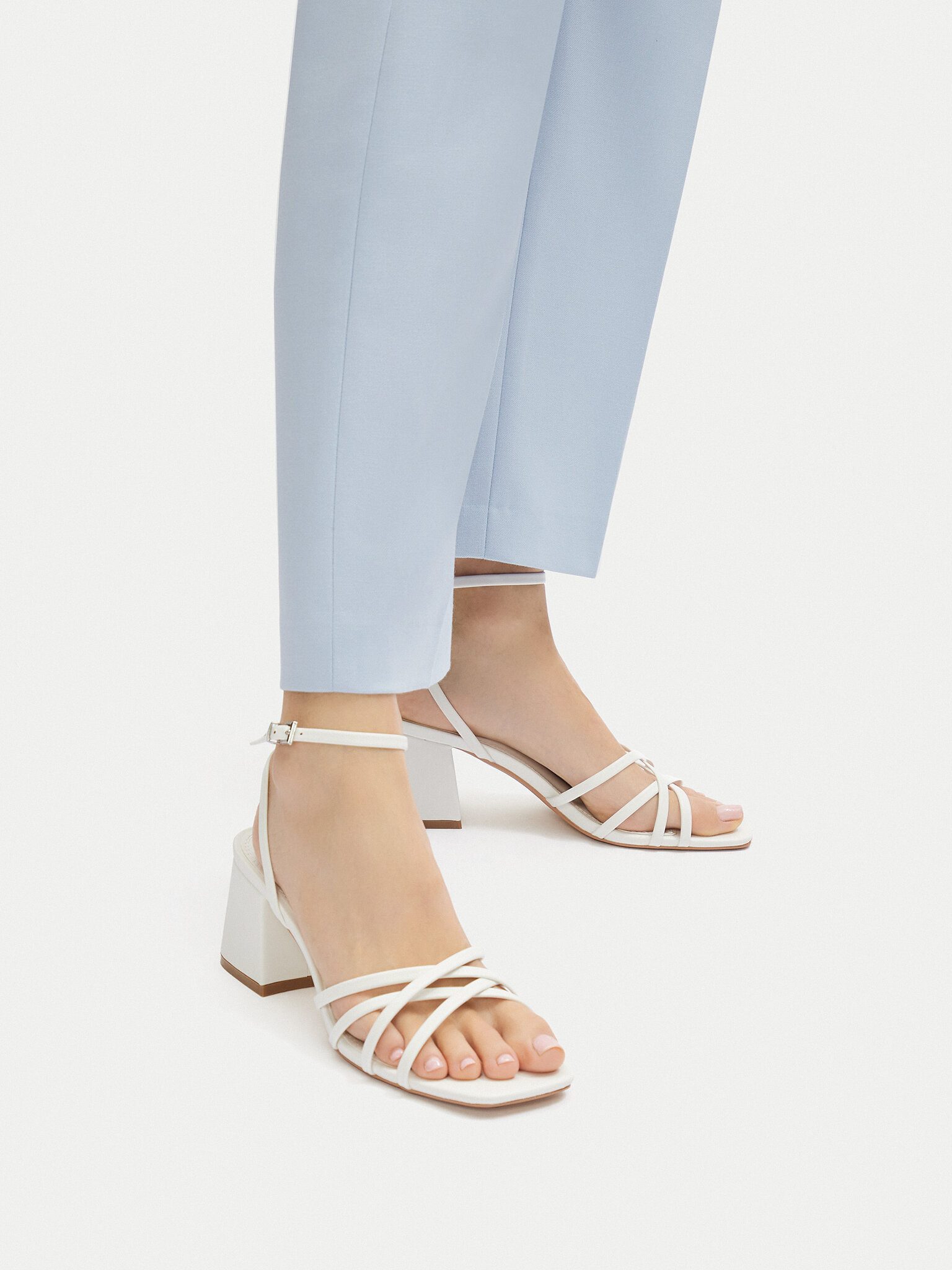 Jenny Jenny Damen Sandals Weiß CWBF96728-06 Sandale