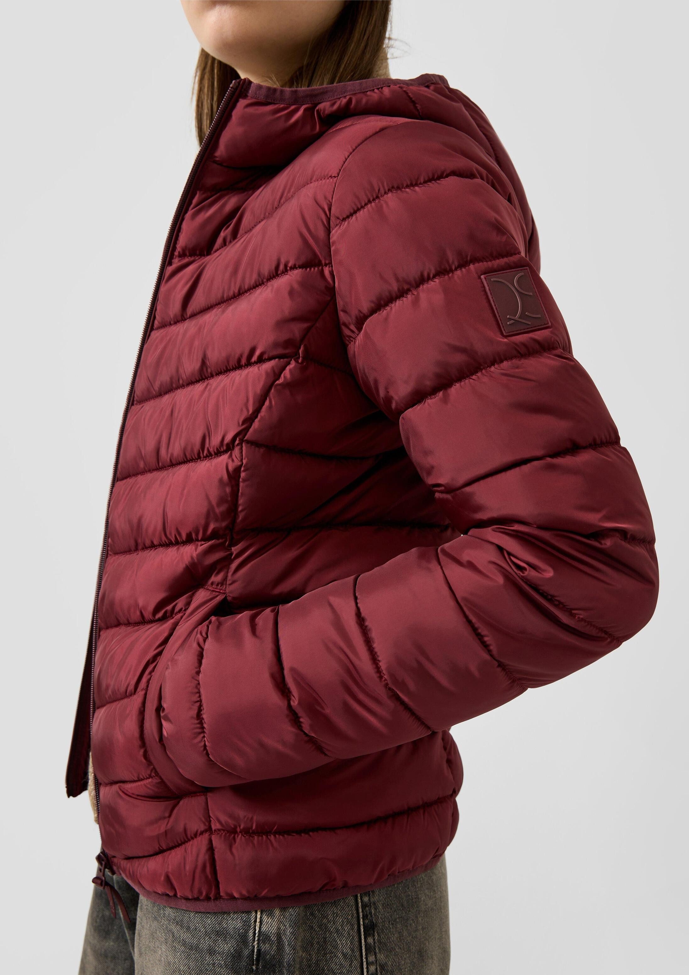 QS Funktionsjacke Outdoor-Jacke Leichte Steppjacke mit Kapuze – Bild 4 von 5
