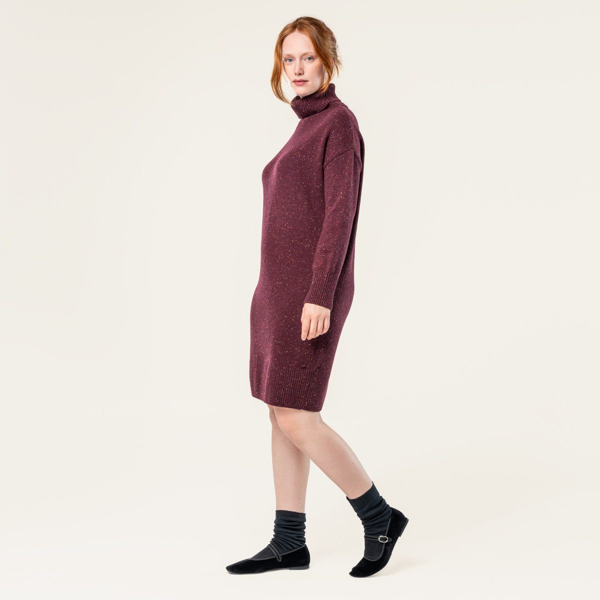 LIVING CRAFTS midi dress PACIFICA GOTS certified