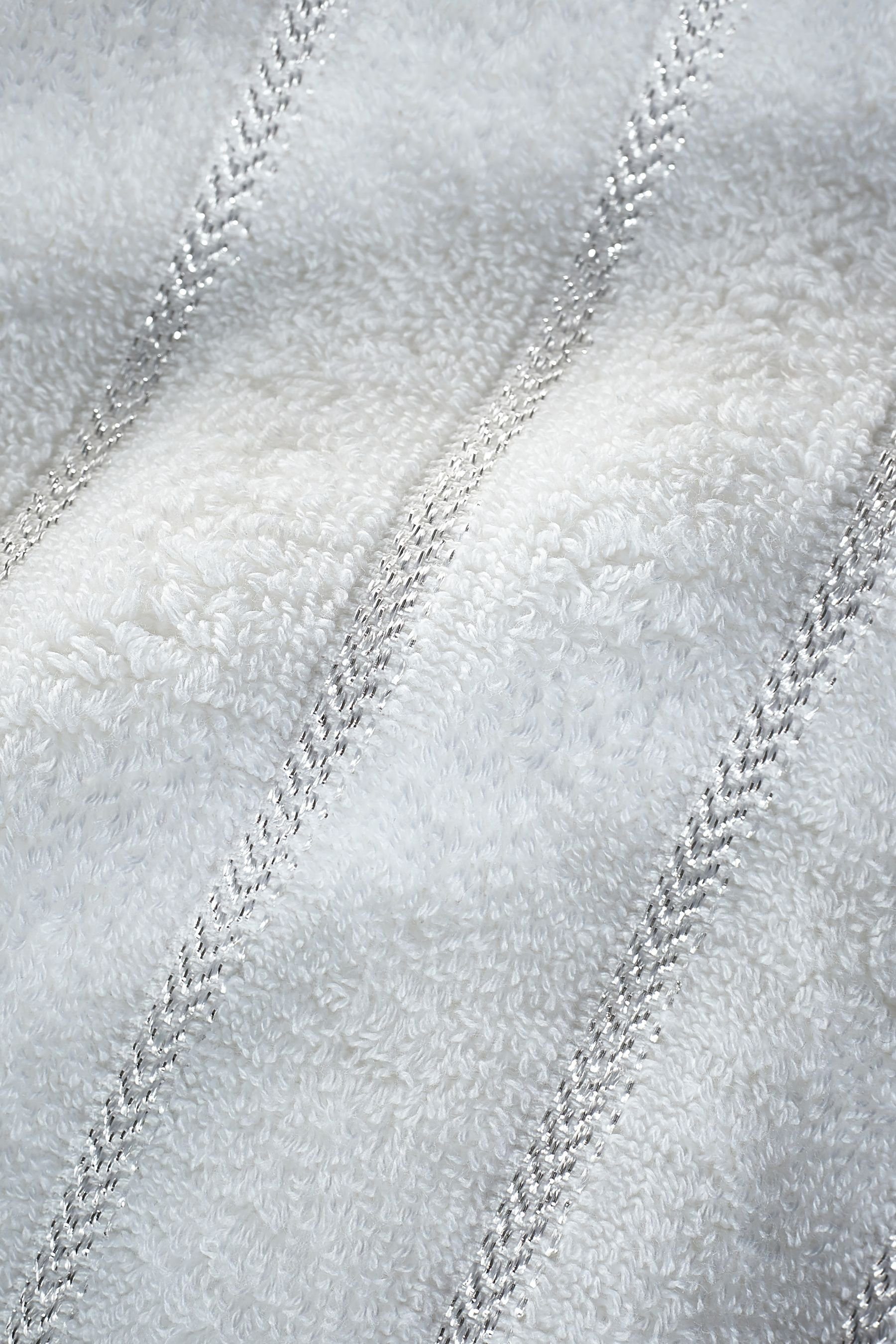 Next Handtuch Geripptes Handtuch mit Glitzer, günstig online kaufen