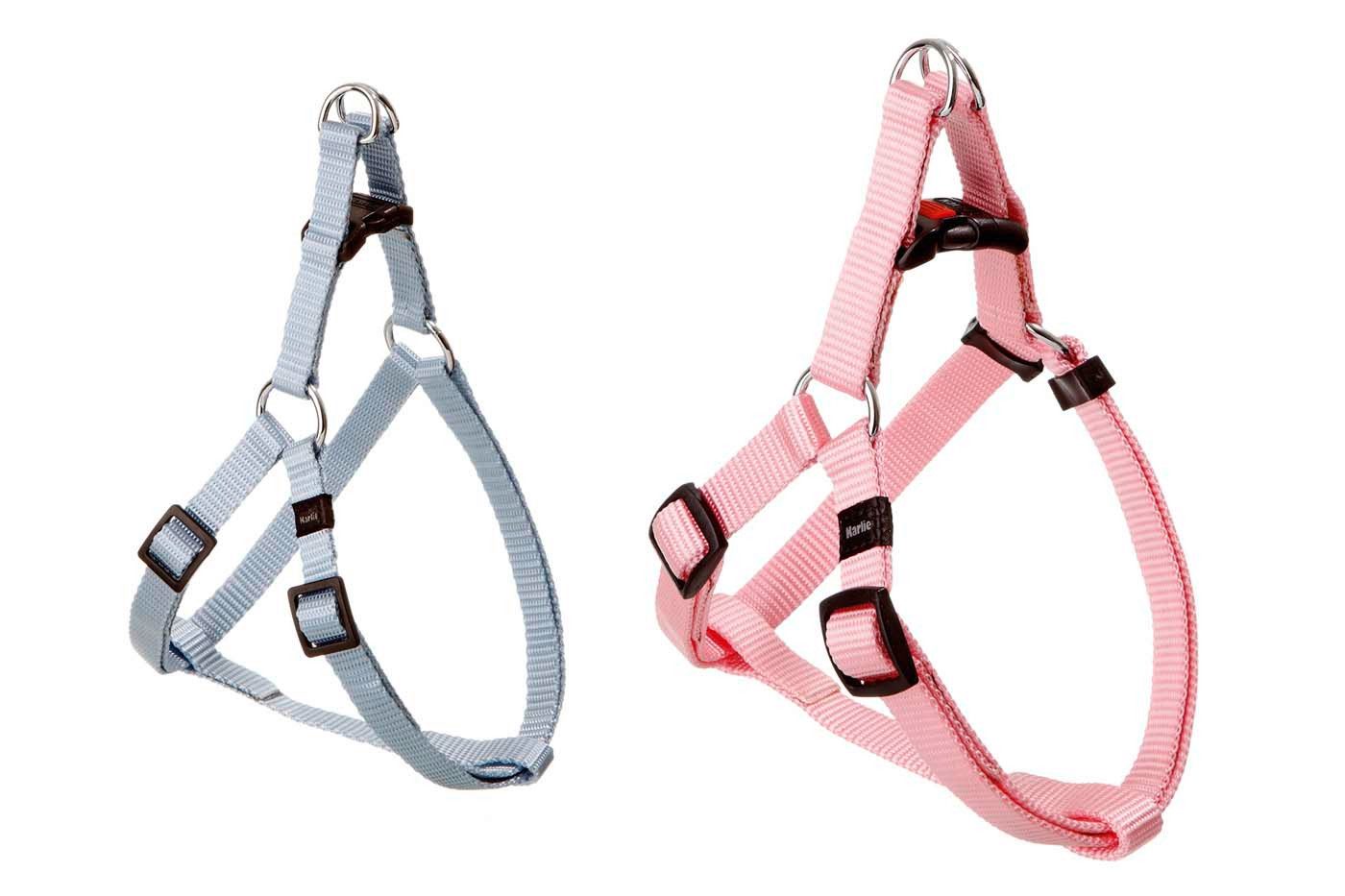 Karlie Hunde-Geschirr ART SPORTIV PLUS Geschirr Step&Go, Rot 20mm 35-60cm, Rot 20mm 35-60cm