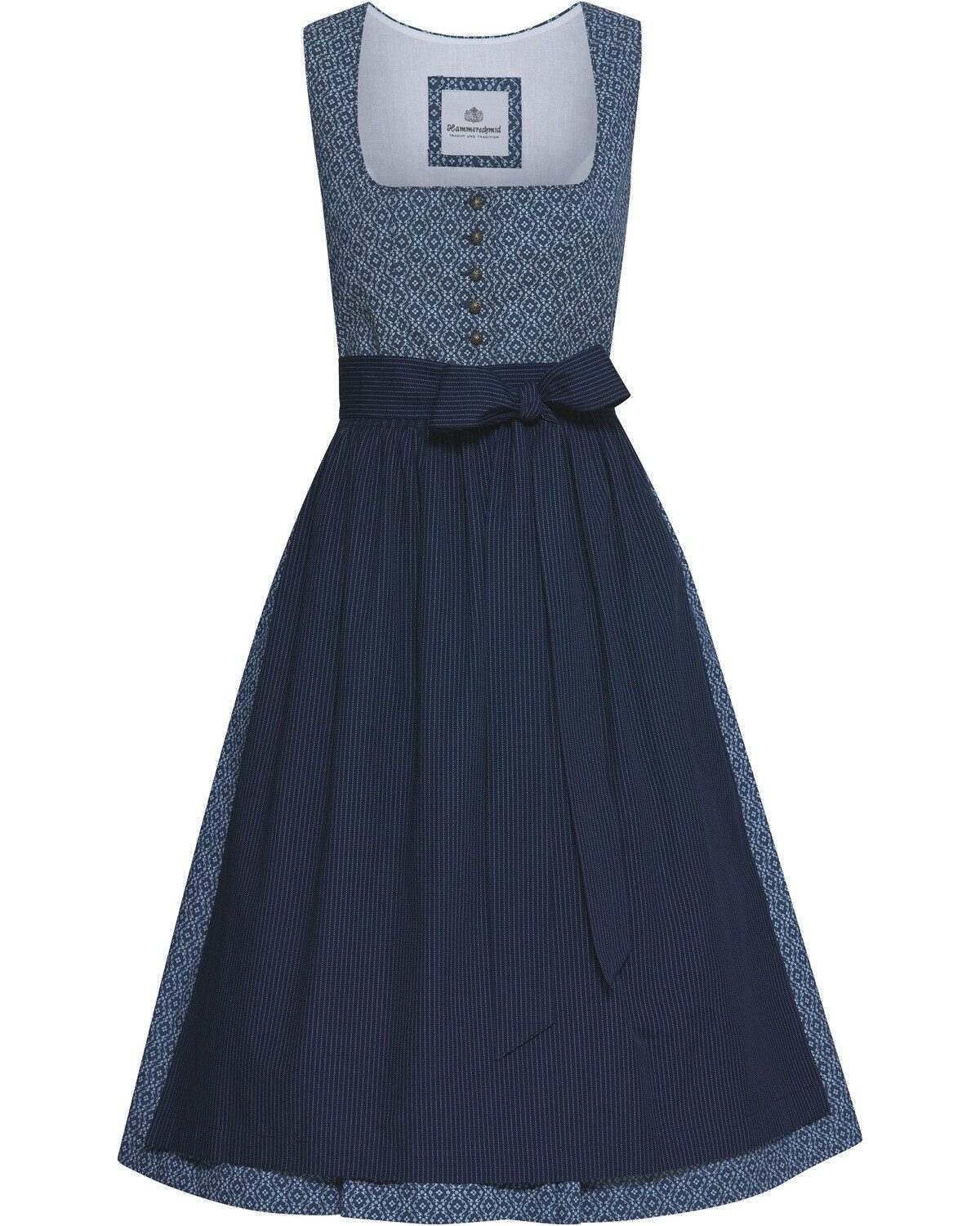 Hammerschmid Dirndl Midi Jacquard-Dirndl Braunsee