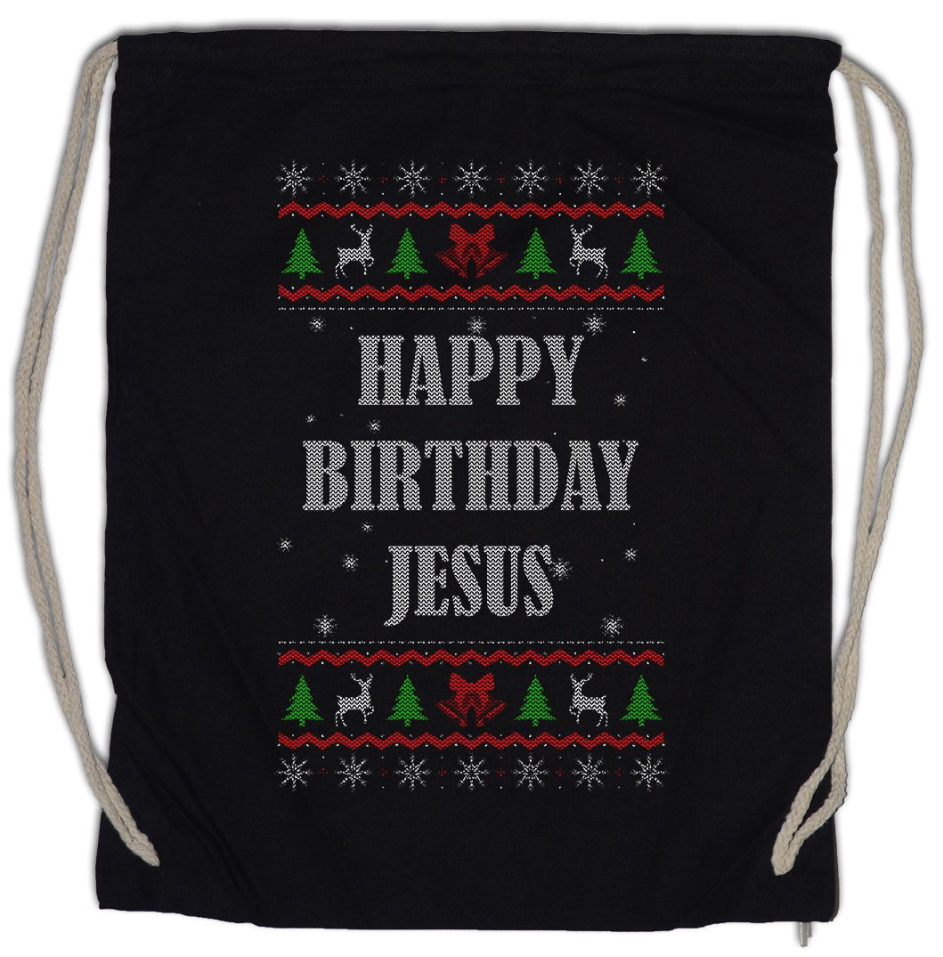 Turnbeutel Happy Birthday Jesus Turnbeutel Holy Christus Christmas X-Mas