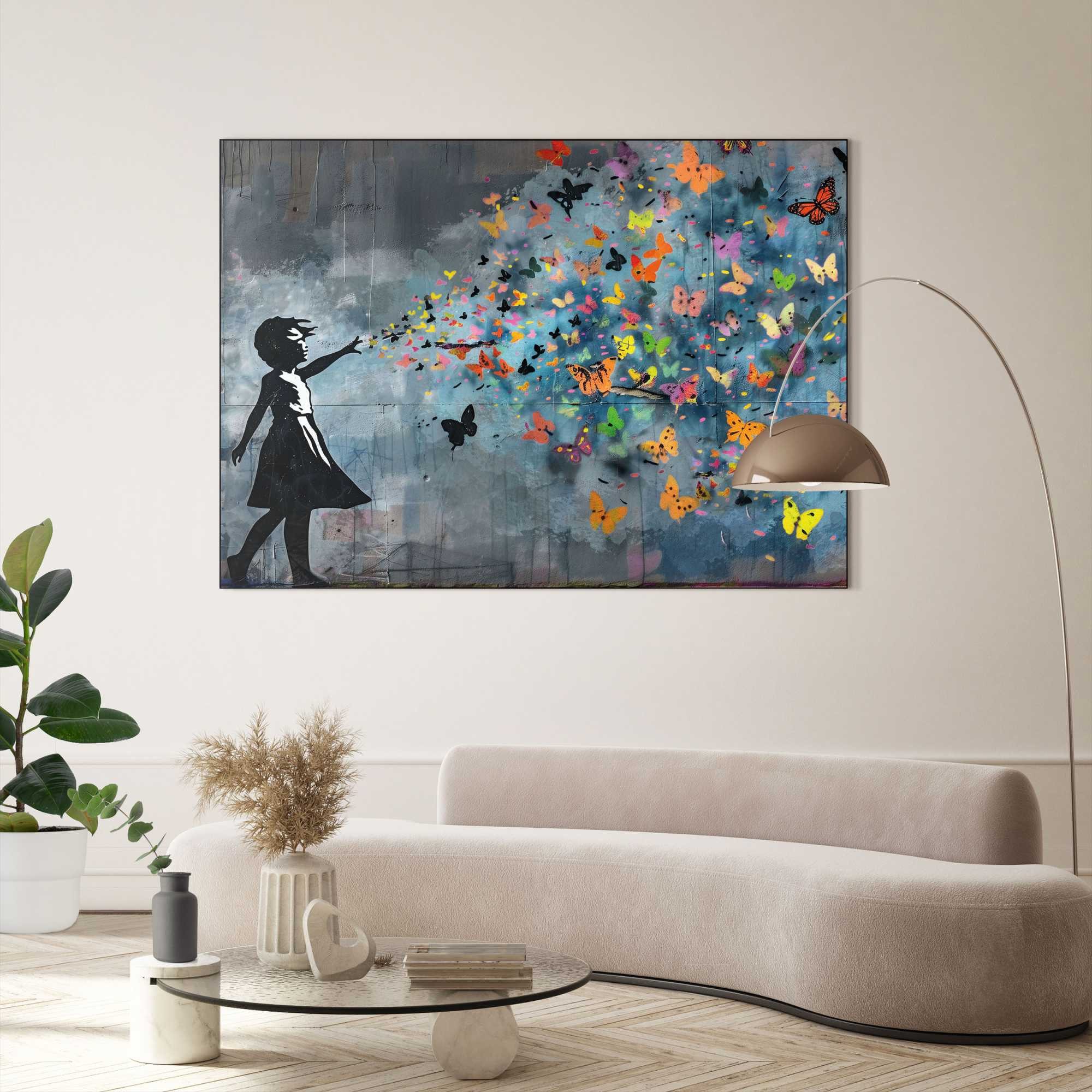 Reinders! Wandbild Streetart-Schmetterlinge günstig online kaufen