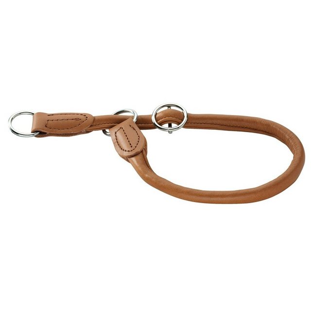 Hunter Tierbedarf Hunde-Halsband “Elchleder Round & Soft”, Elchleder