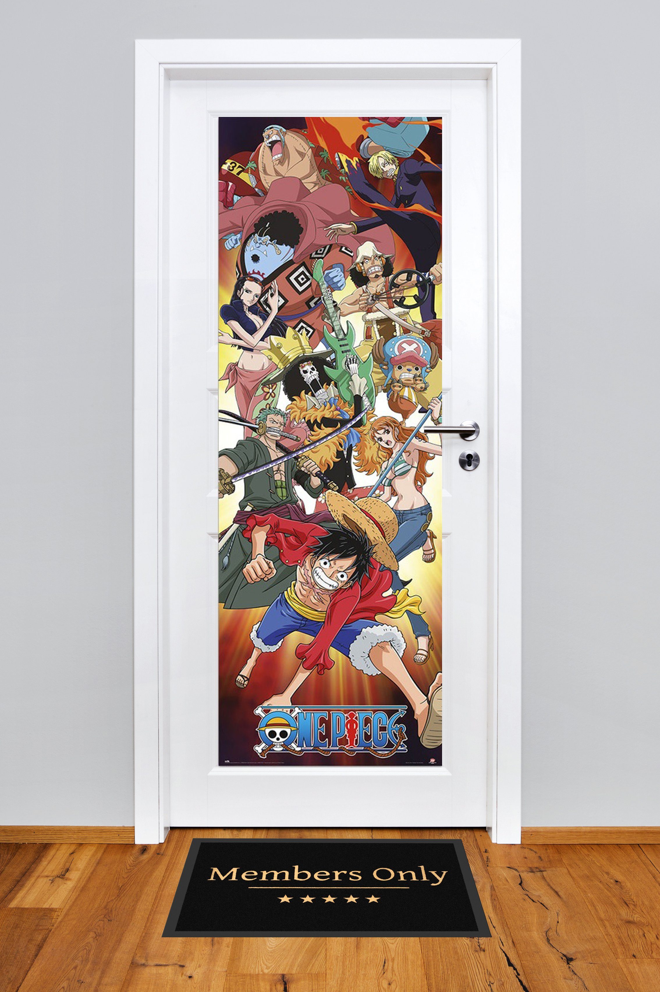 Poster One Piece - Türposter - Fight