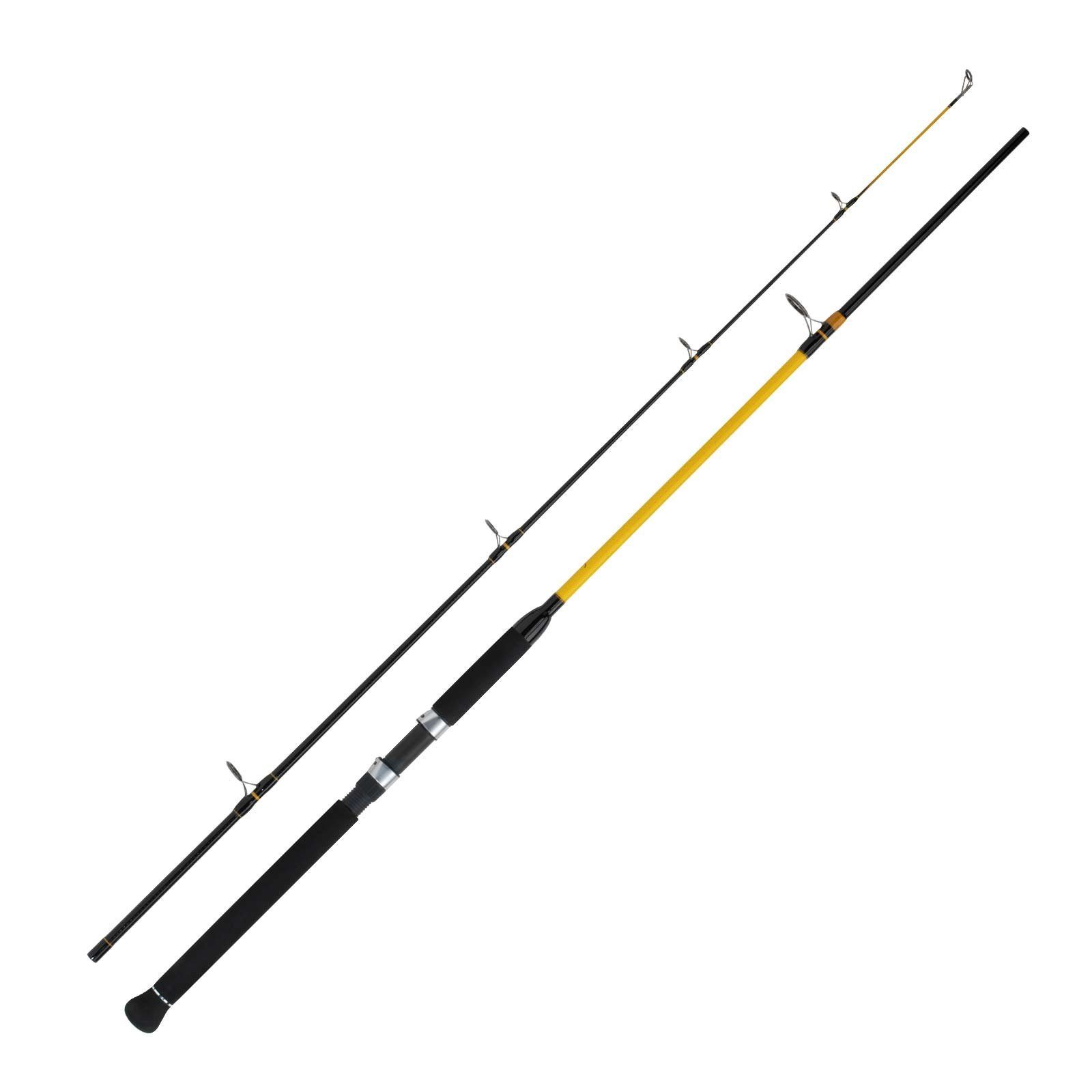 WFT Pilkrute, (2-tlg), WFT Never Crack Heavy Spin 2,10m 100-400g Norwegen Rute