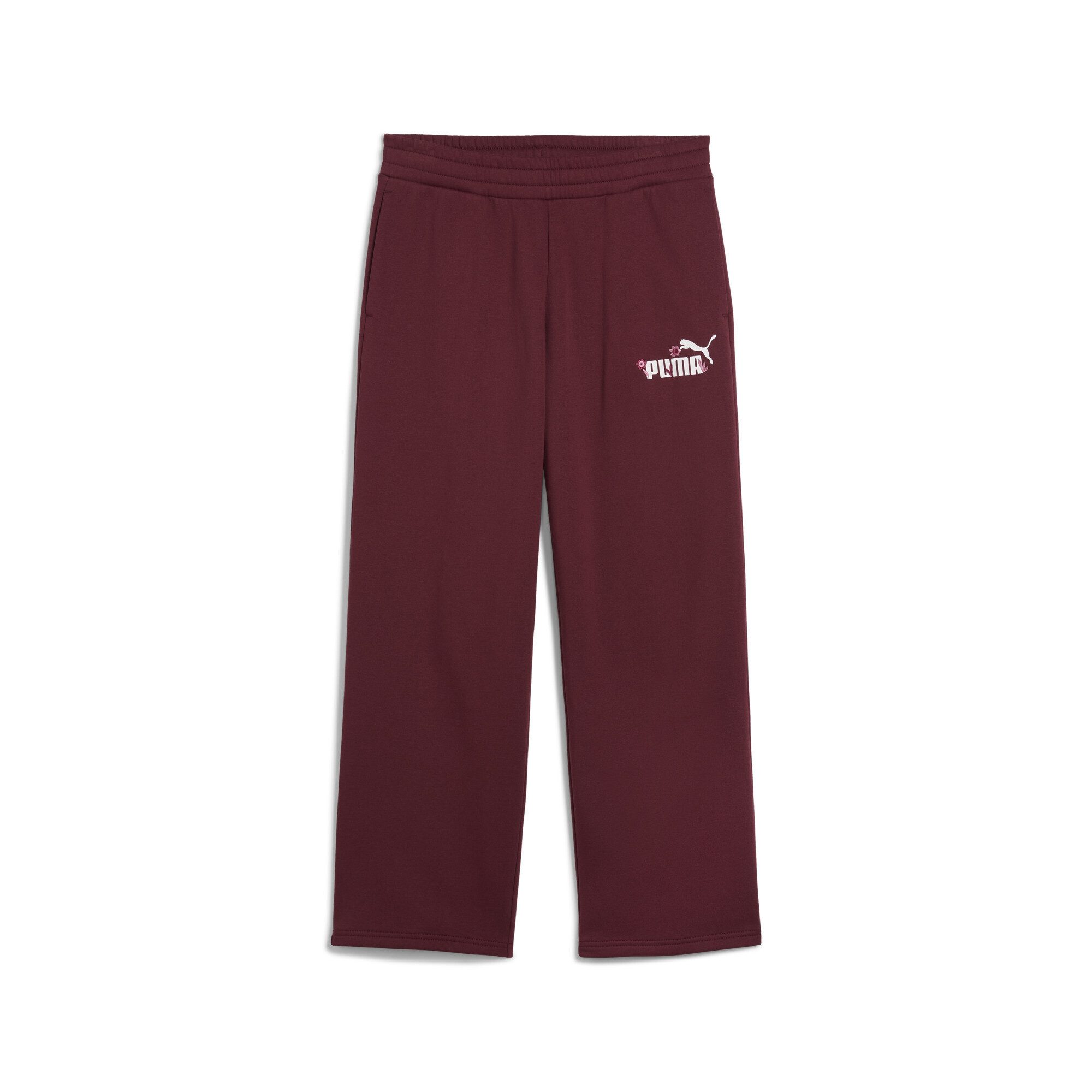 PUMA Sporthose Essentials Nature 2.0 Comfort Logo Straight Hose Damen günstig online kaufen