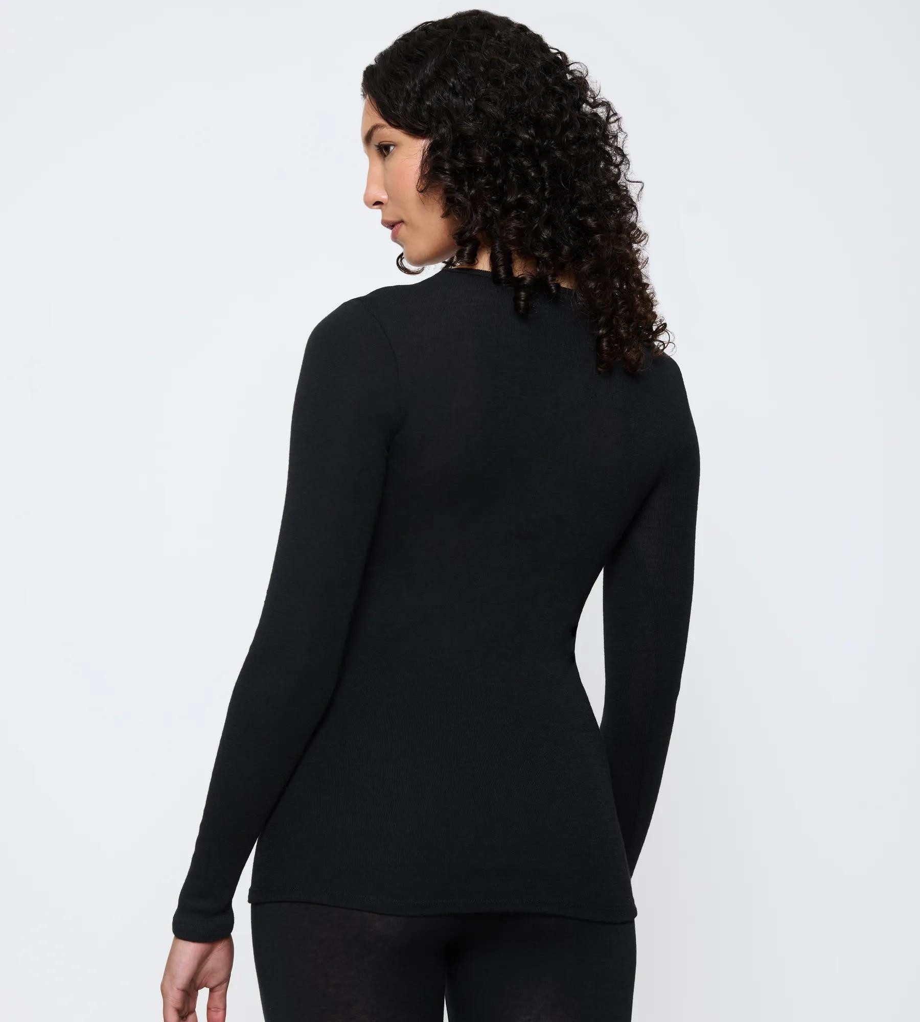Triumph Langarmshirt Beauty Layers LSL Top Wool weiche Wolle, langärmelig, in Single-Jersey Qualität – Bild 4 von 5