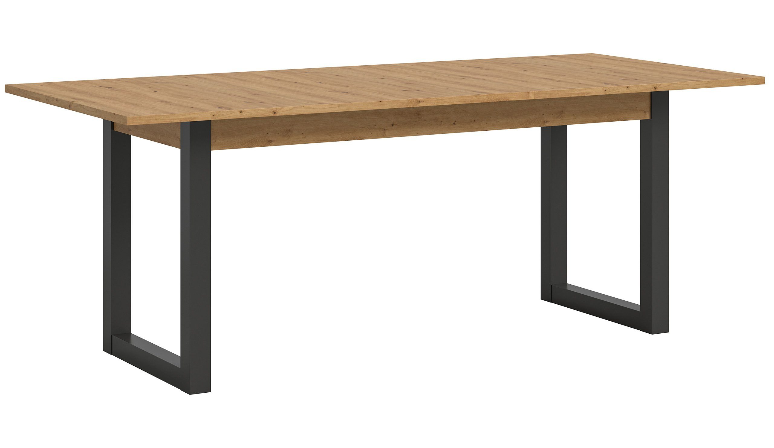 Newroom Esstisch Grau 150 cm, Esstisch Artisan Eiche Grau Esszimmertisch Tisch Modern Zeitlos Kü...