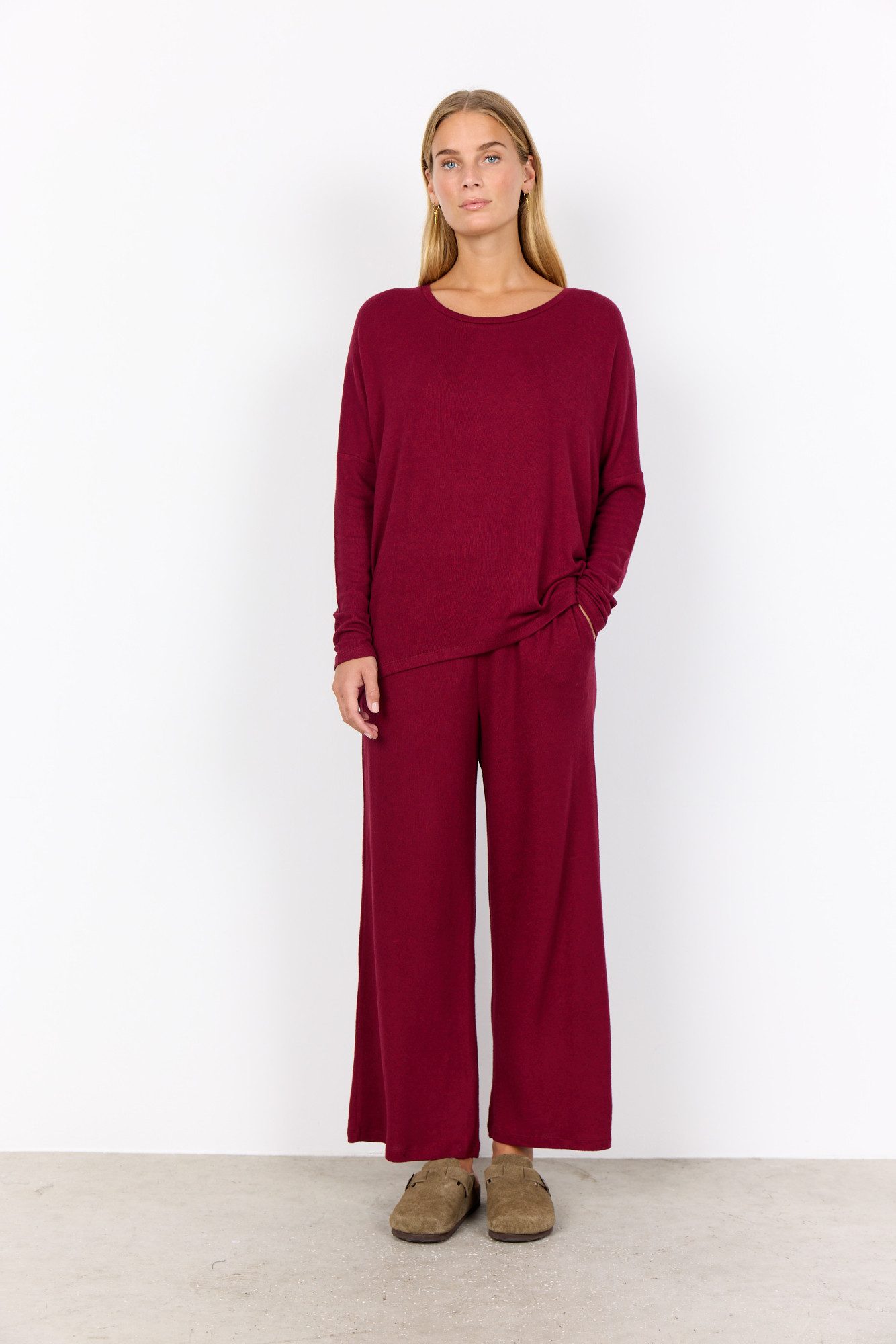 soyaconcept Rundhalsshirt SC-BIARA 1 bequemer Pullover, günstig online kaufen