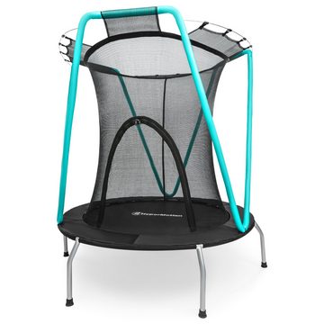 HyperMotion Gartentrampolin Mint-Trampolin 137 cm mit Schutznetz für Kinder 3–8 Jahren