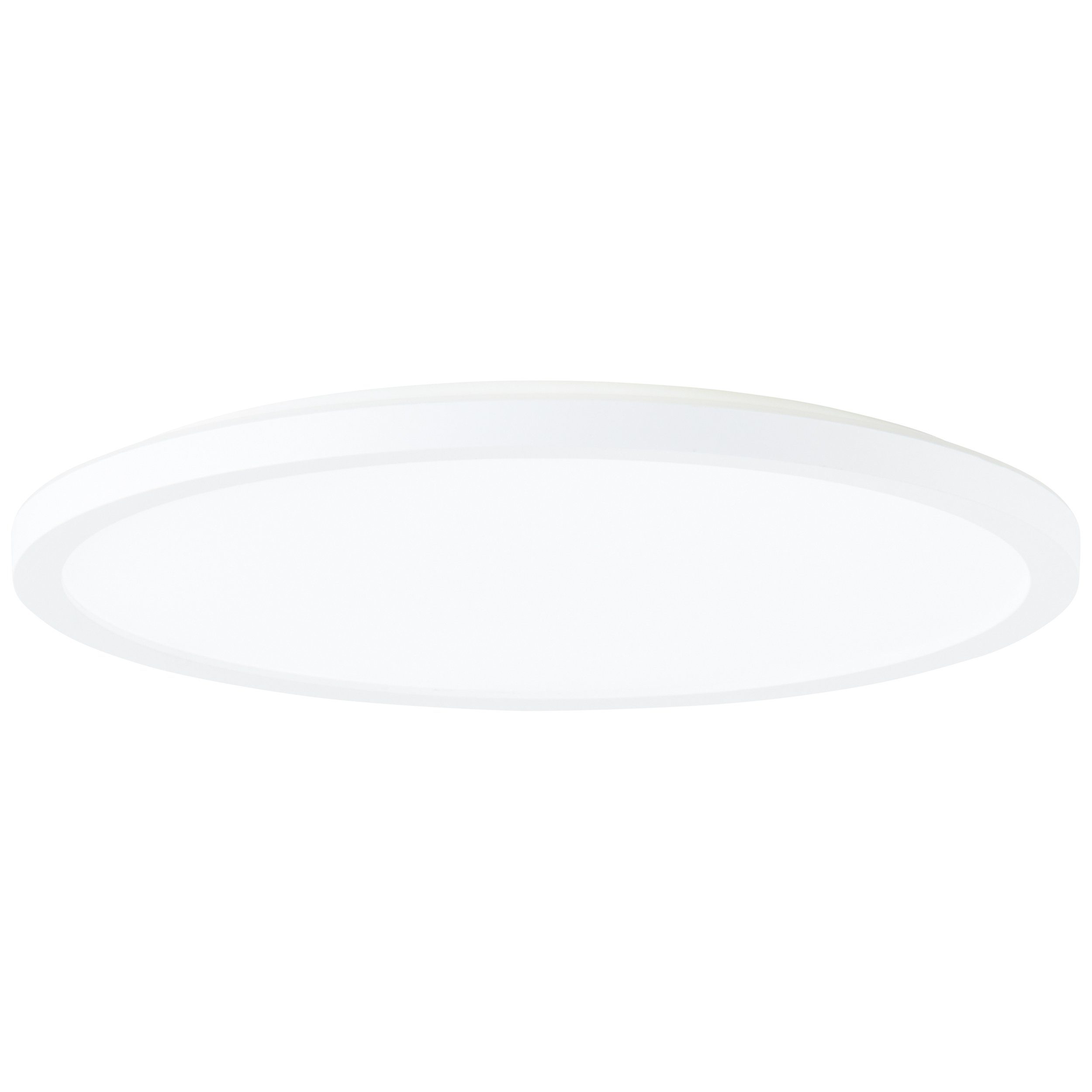 Brilliant Aufbauleuchte Sorell LED Fernbedi BRE-Light 29cm weiß, Sorell Deckenaufbau-Paneel Kunststoff LED weiß 29cm Deckenaufbau-Paneel