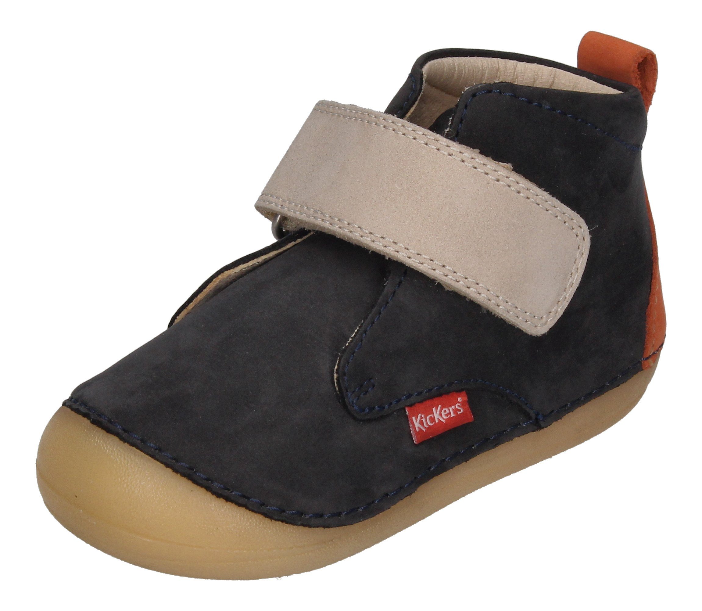 Kickers SABIO Lauflernschuh marine beige