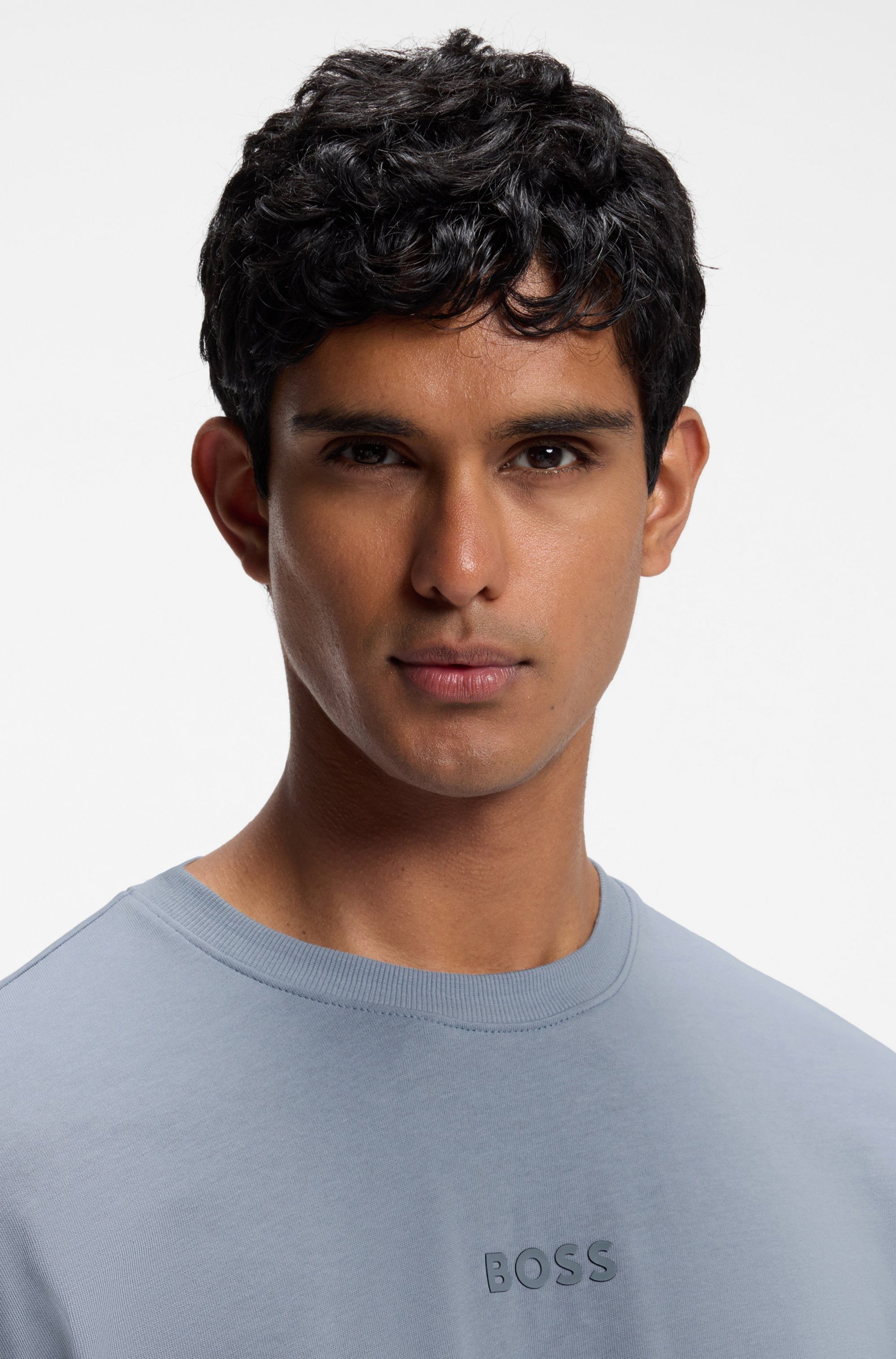 BOSS GREEN T-Shirt Tee 10 Relaxed Fit 100% Cotton, Logo Centered, Rundhals