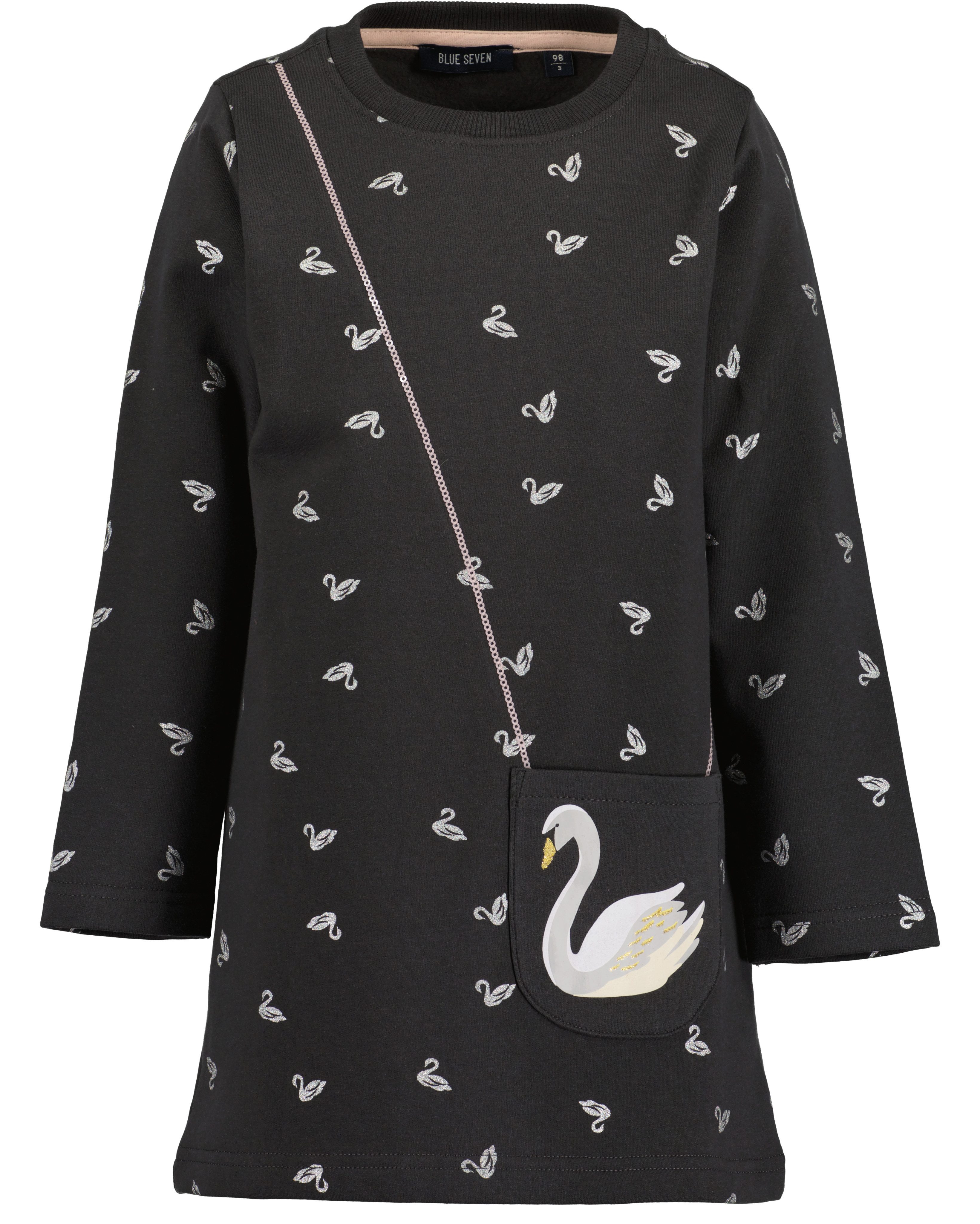 Blue Seven Sweatkleid in dezenter A-Linie und mit tollen Pailletten-Details