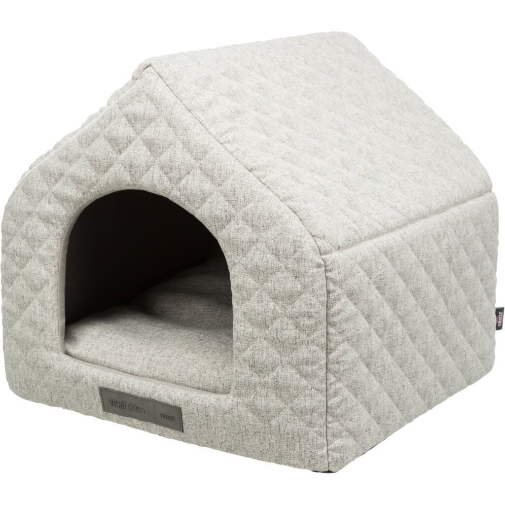 TRIXIE Tierhöhle Vital Höhle Noah - hellgrau - 45 × 40 × 43 cm