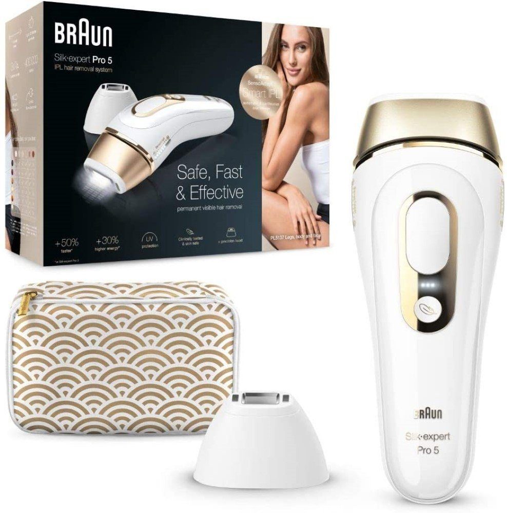 Braun IPL-Haarentferner Braun Silk-Expert Pro 5 PL5137 IPL Haarentfernungs