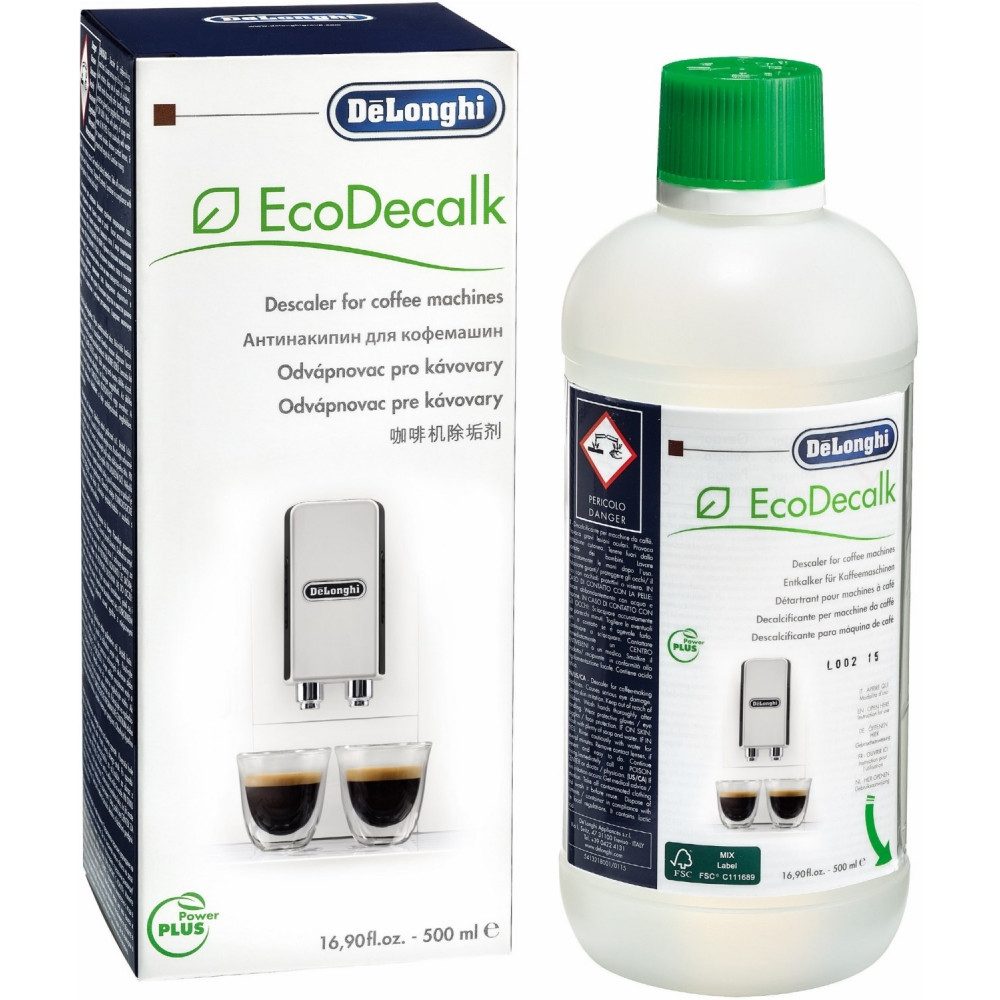 DeLonghi DLSC500 EcoDecalk Entkalker für Kaffeemaschinen Flüssigentkalker