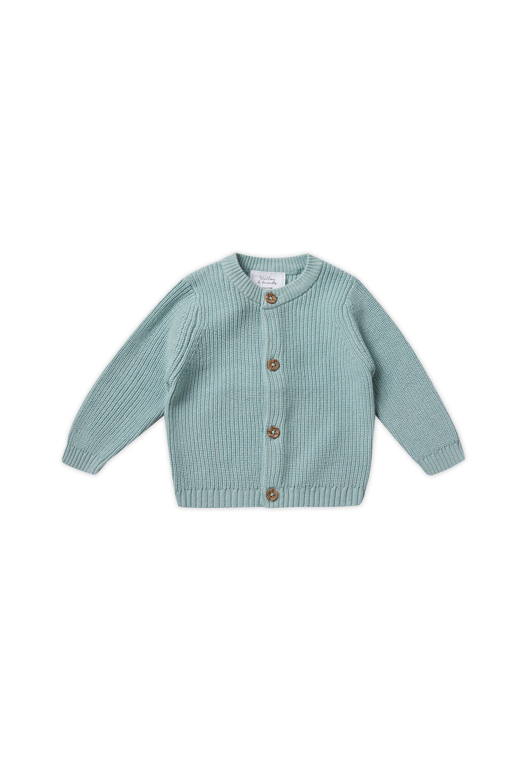 Stellou & friends Strickjacke Leicht gerippte günstig online kaufen