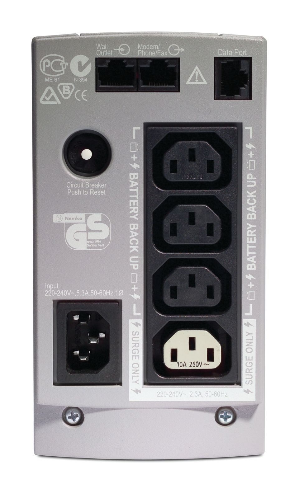 APC USV-Anlage BACK-UPS 500CS 500VA 300W IN
