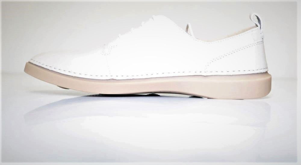 Clarks »Clarks Damen Hale Lace Weiße Glattleder Sneaker,« Sneaker online  kaufen | OTTO