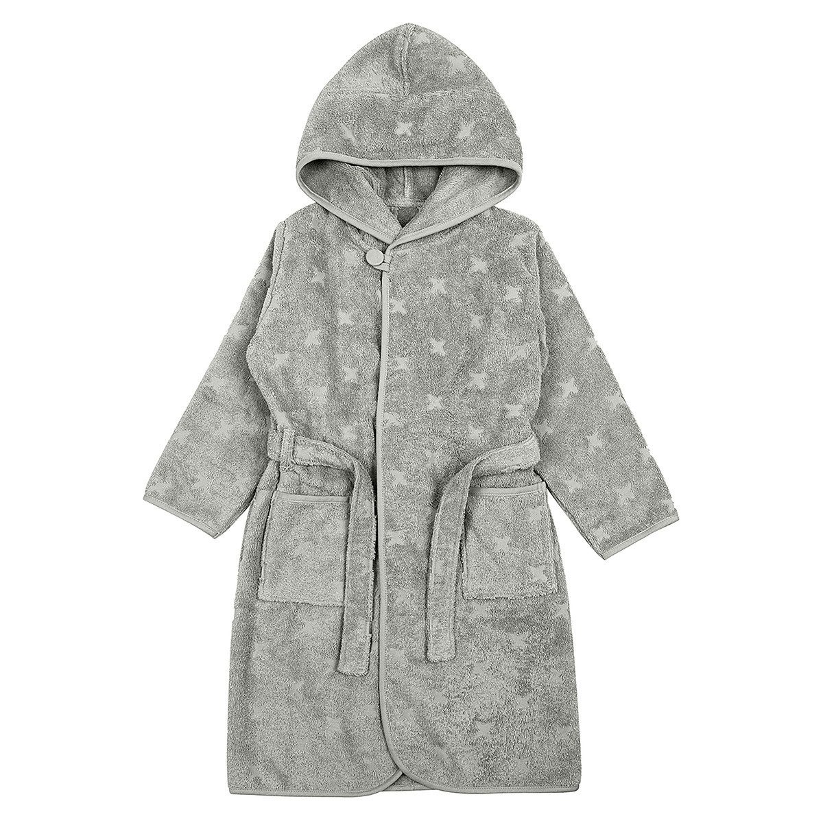 Müsli Bademantel 1569007300 Unisex Kinder, Knielang, 100% Baumwolle, Gürtel, Kimono, Morgenmantel, Hausmantel, Badtextilien