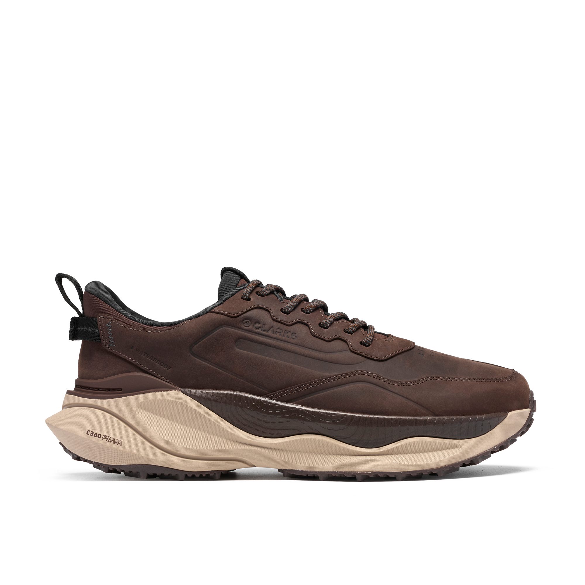 Clarks Clarks Pace TrailLoWP 26329591 7, Sneaker, Braun, Herren Sneaker