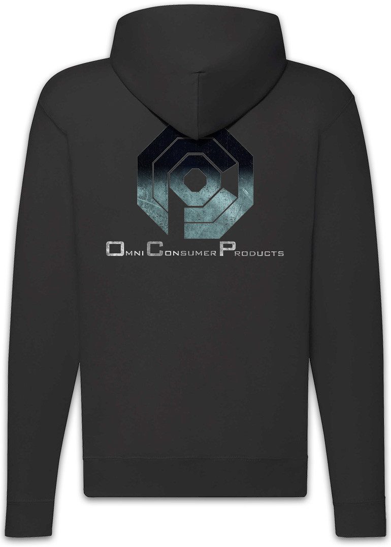 Urban Backwoods Sweatjacke Omnicorp Logo I Zipper Hoodie Robo Cop Omni Products Police Robocop (1-tlg) Film Cyborg Omnicorp Game