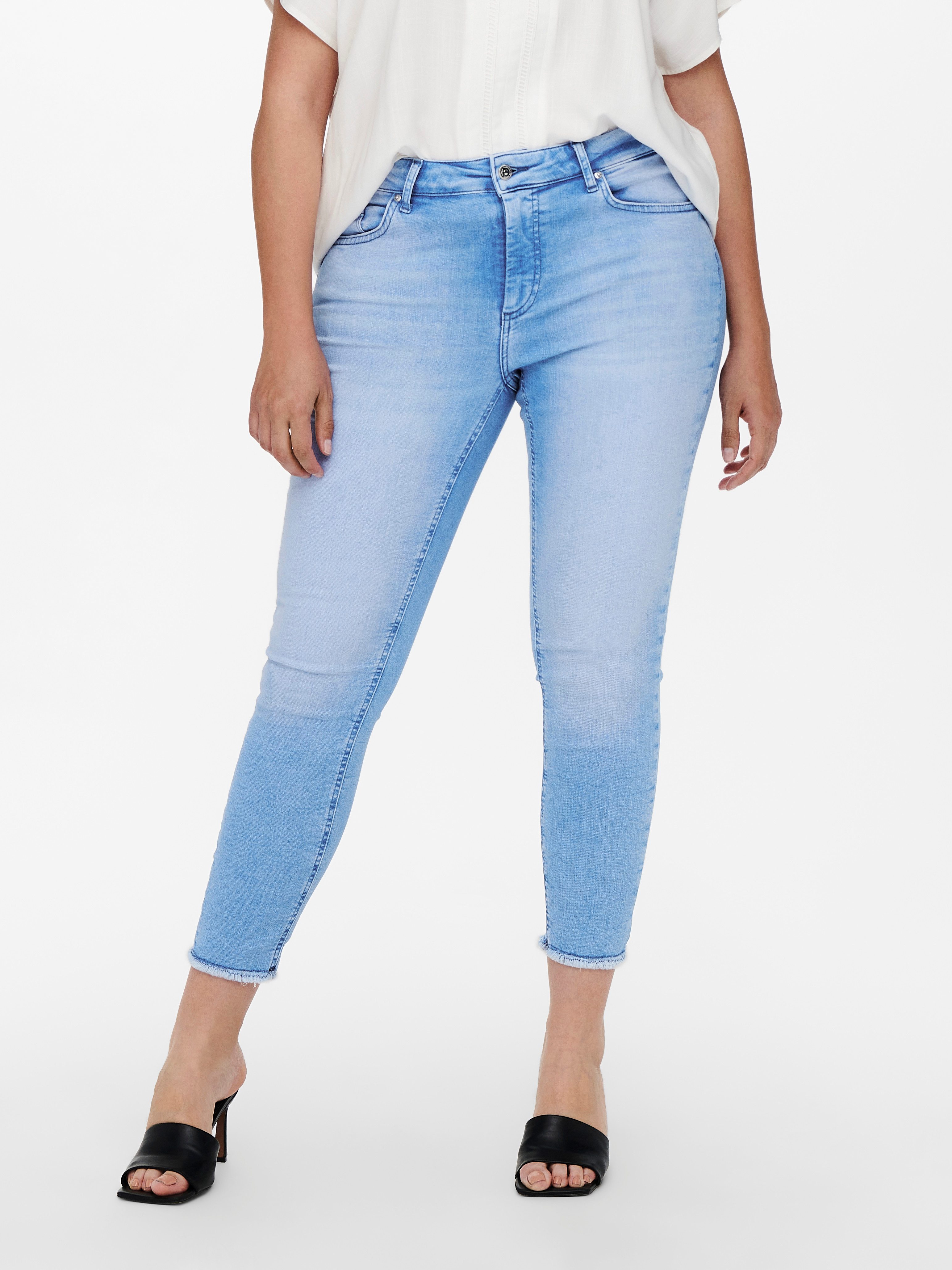 ONLY CARMAKOMA Skinny-fit-Jeans CARWILLY REG SK ANK RW REA4348