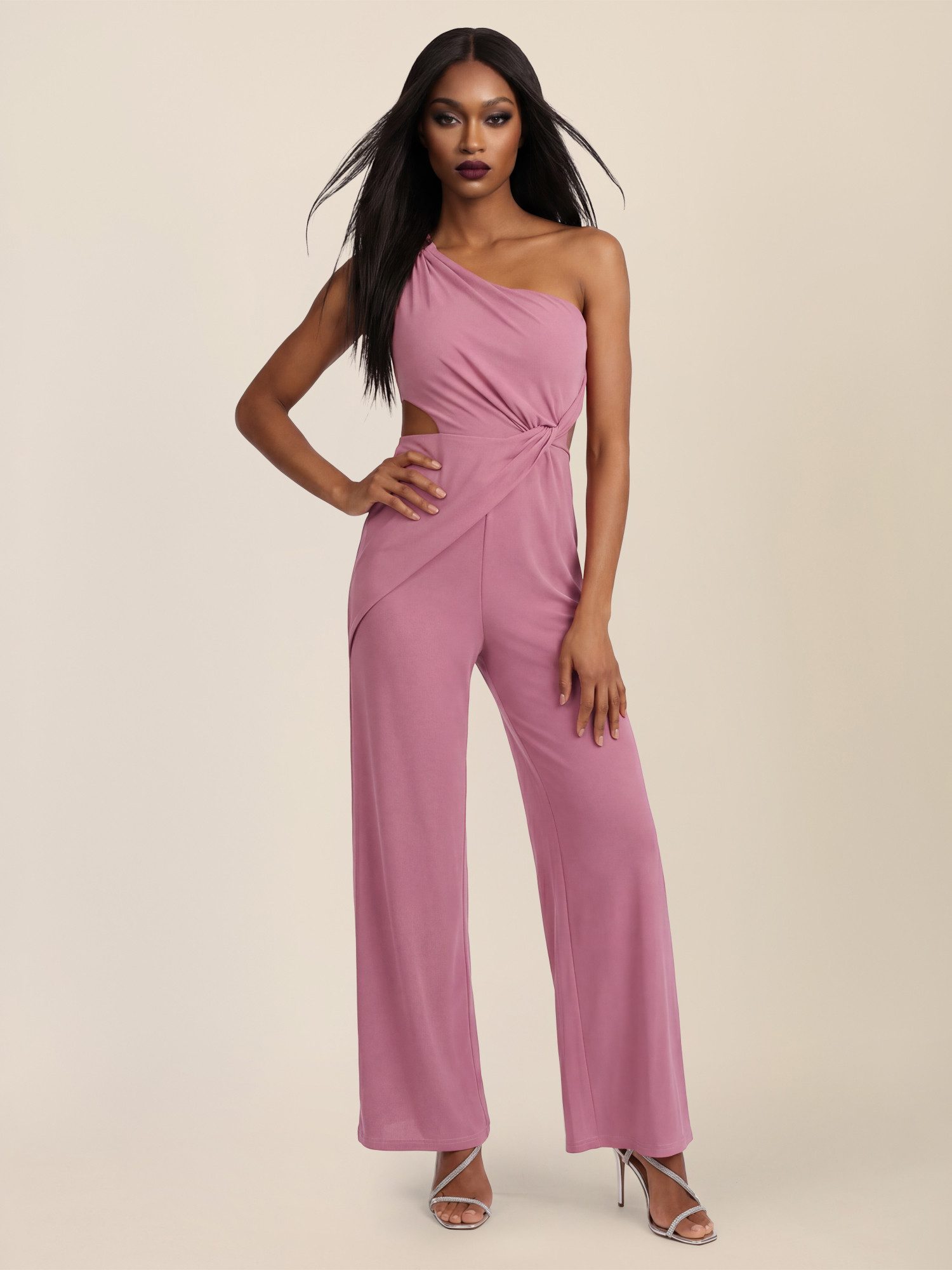 Apart Jumpsuit mit Drapierung