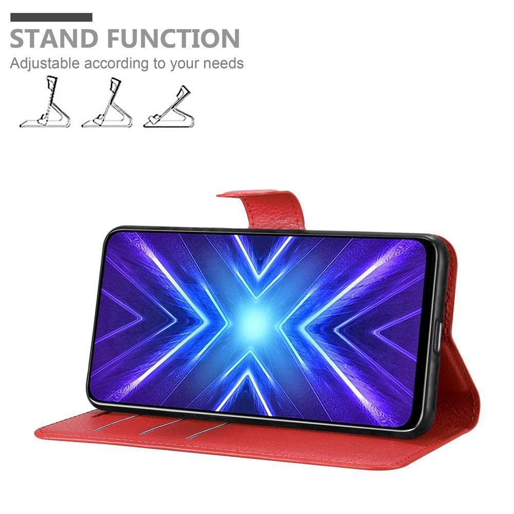 Cadorabo Handyhülle für Honor 9X Hülle Honor 9X, Hülle Schutzhülle mit Standfunktion, Kartenfach und Magnetverschluss