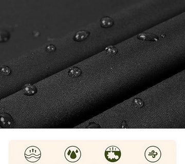 Fivejoy Regenjacke Regen Poncho mit Kapuze Wasserdicht mit Reißverschluss im Freien (1-St)