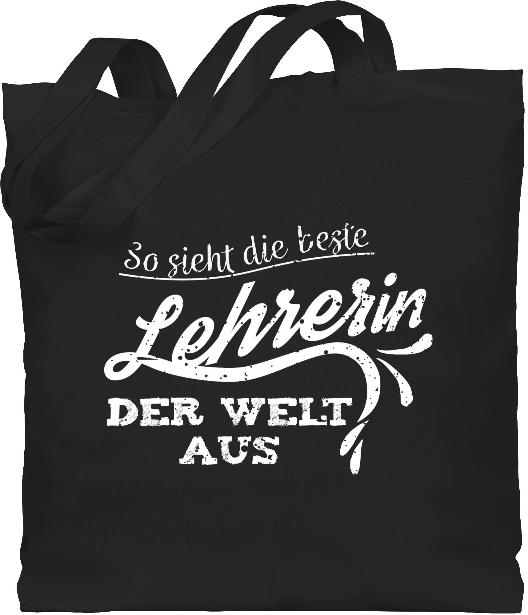 Shirtracer Umhängetasche »So sieht die beste Lehrerin der Welt aus