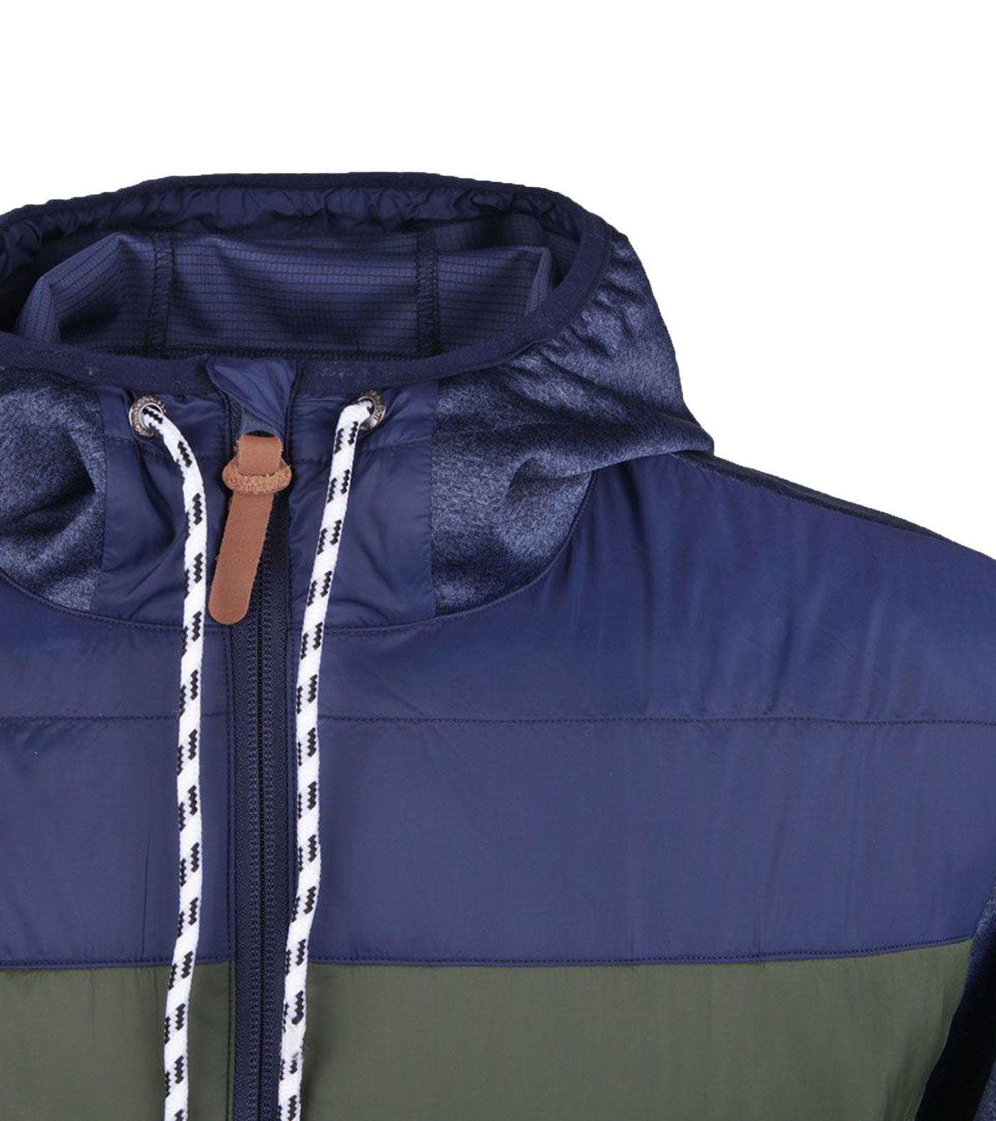 Alprausch Outdoorjacke »Alprausch Morgegruess Hybrid Jacke stilbewusste  Herren Outdoor-Jacke Alltags-Jacke Blau-Melange« online kaufen | OTTO