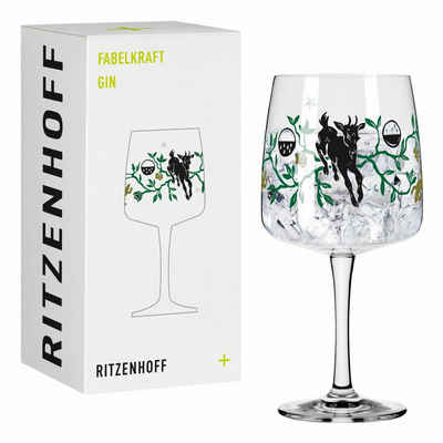Ritzenhoff Longdrinkglas Fabelkraft Gin 004, Kristallglas, Made in Germany