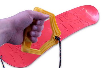 Prosperplast Snowboard Kinder Snowboard mit Halteseil Mini Snowboard, Lern-Snowboard Freestyleboard Gleitboard