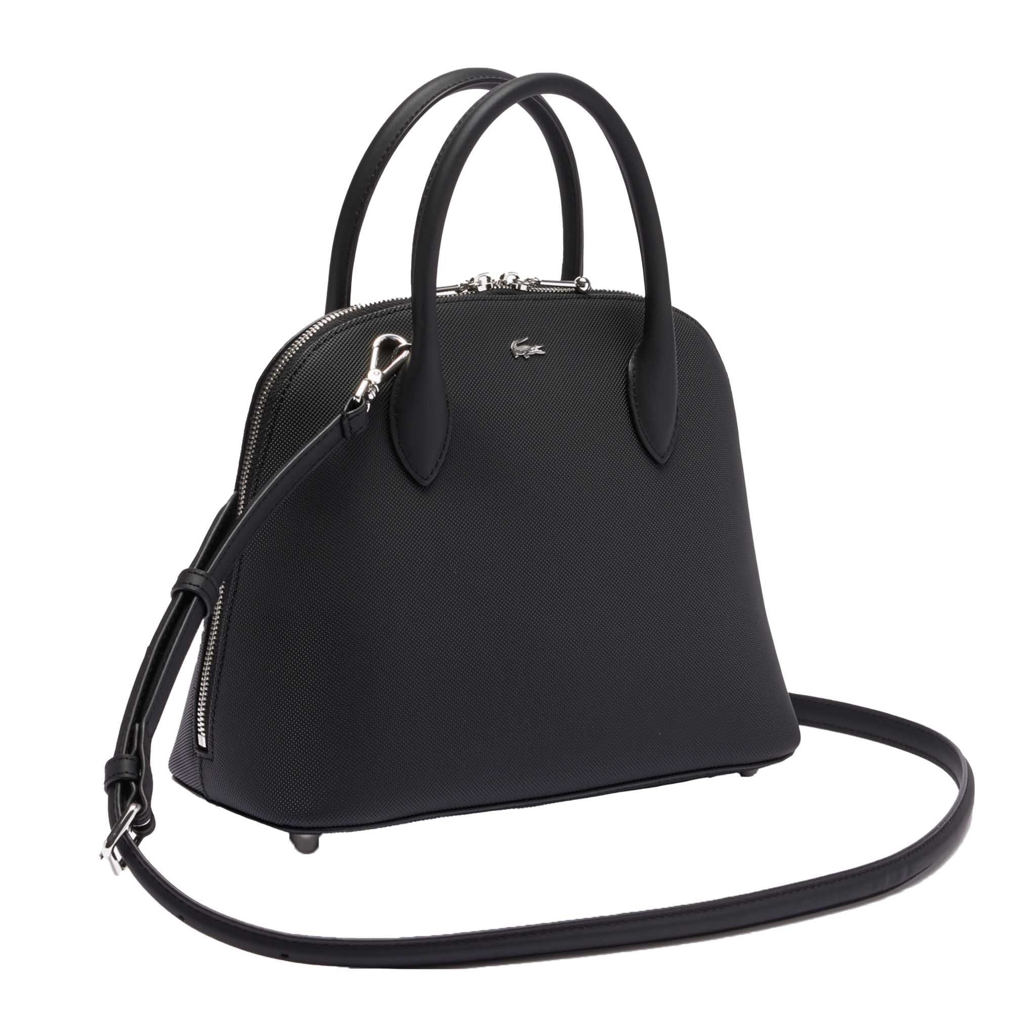 Lacoste Henkeltasche Damen Handtasche Lederimitat