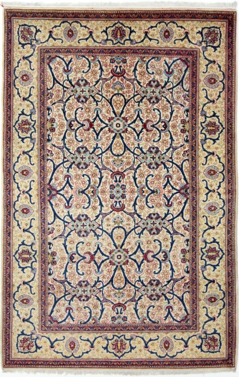 Orientteppich Keshan Antik 134x206 Handgeknüpfter Orientteppich / Perserteppich, Nain Trading, rechteckig, Höhe: 8 mm