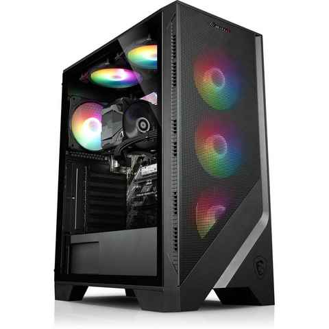 Kiebel Allround PC (AMD Ryzen 5 AMD Ryzen 5 4600G, Radeon, 16 GB RAM, 1000 GB SSD, Luftkühlung, RGB-Beleuchtung, WLAN)