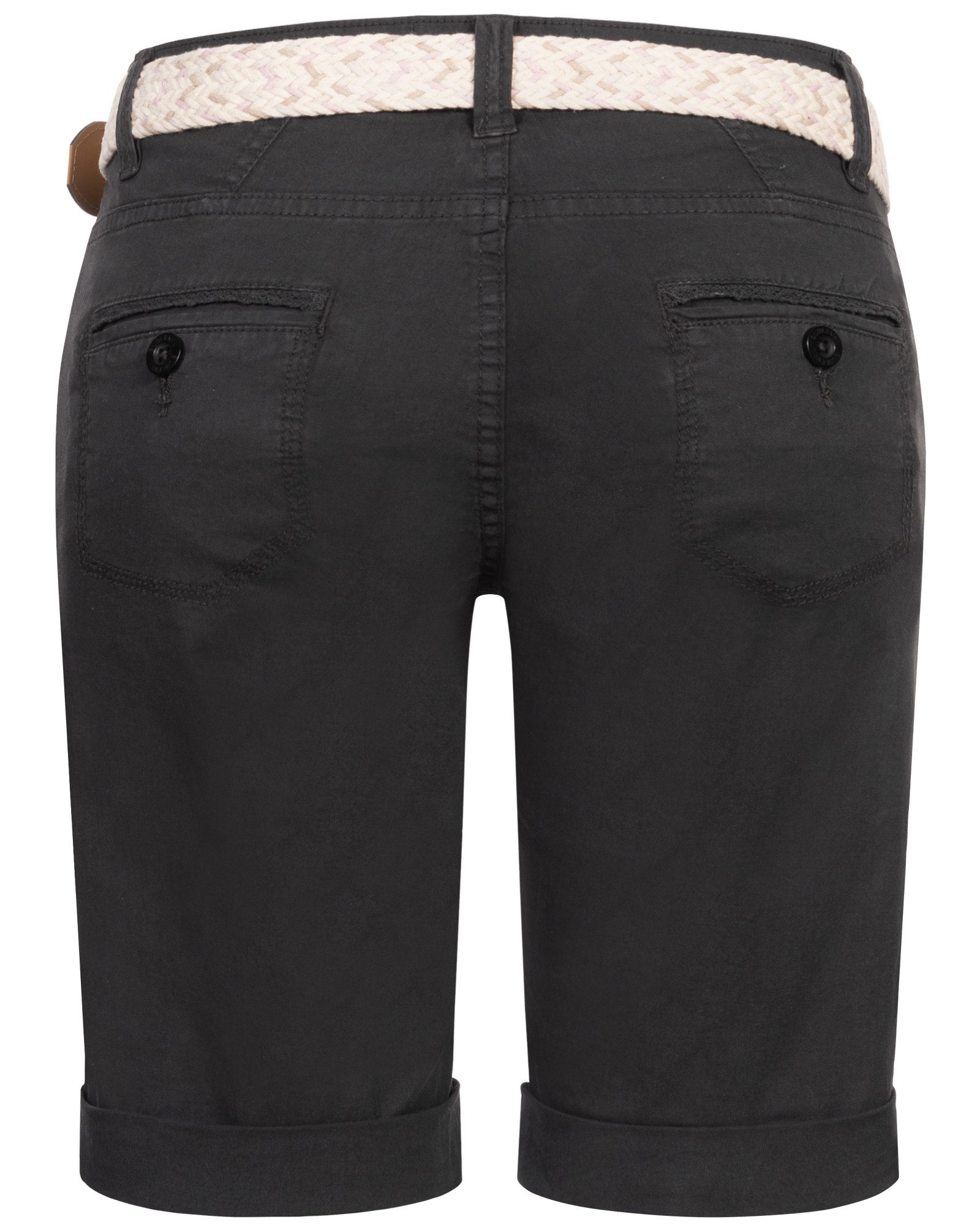 SUBLEVEL Bermudas Damen Short Bermuda kurze Hose Sommer Chino Short Stoff H günstig online kaufen