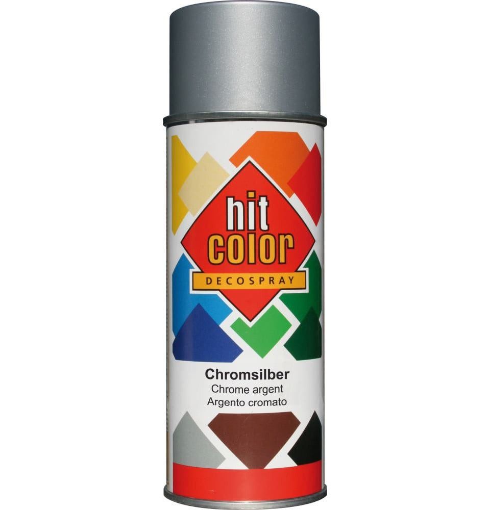 belton Sprühlack Belton Hitcolor Lackspray 400 ml chrome-silber