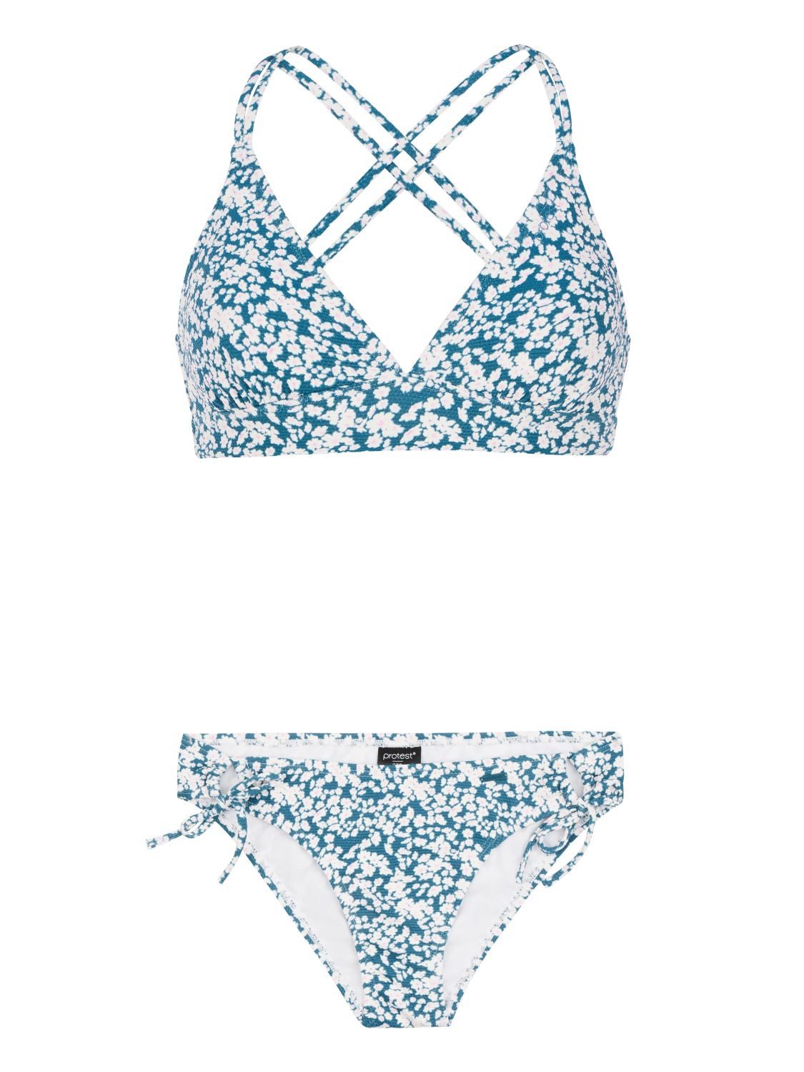 Protest Triangle Protest Triangel-Bikini-Top Protest Triangel-Bikini Set Blumen Prtdobey ...