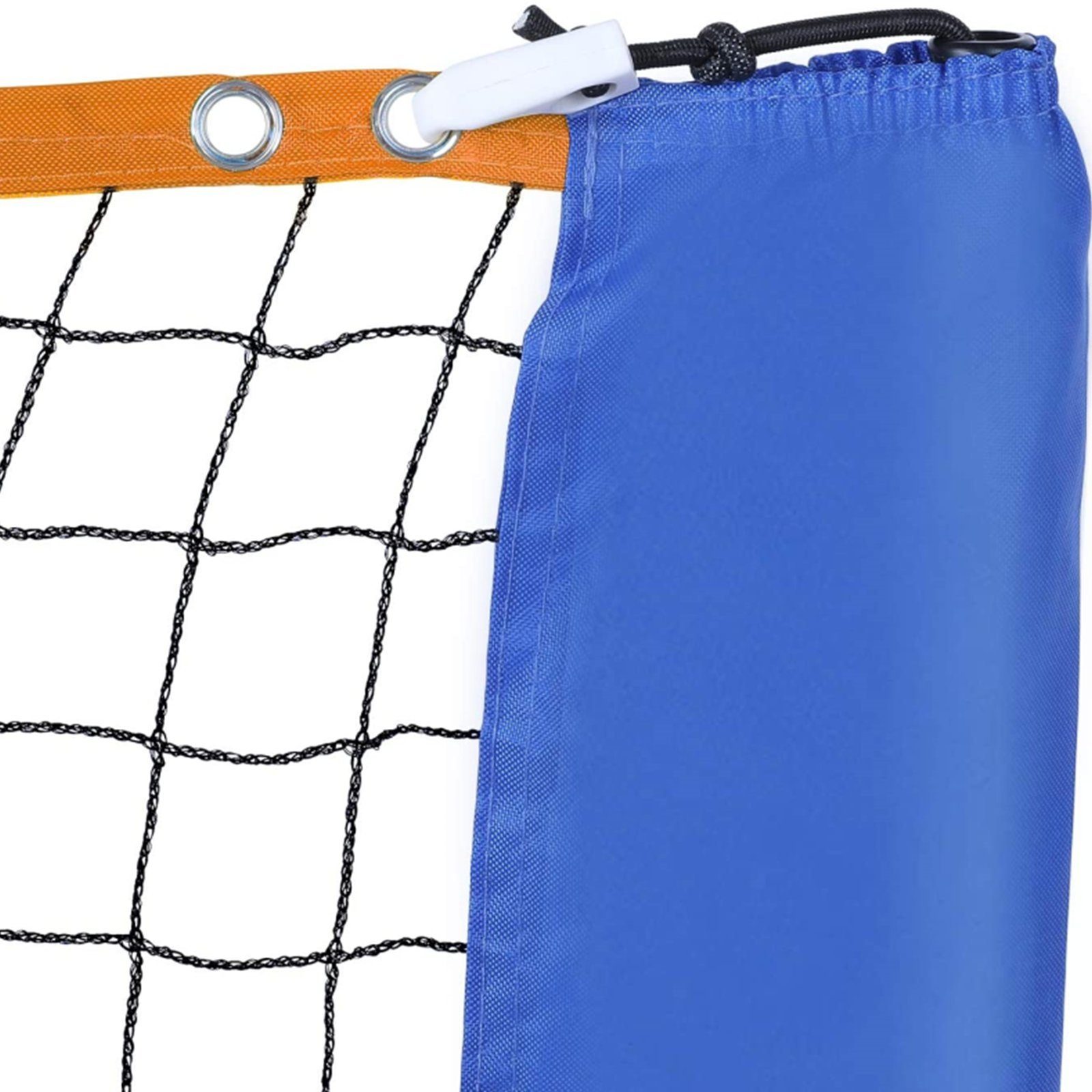 Badminton Netz Tennisnetz Tragbares Volleyballnetz Federballnetz 4 Meter Outdoor 