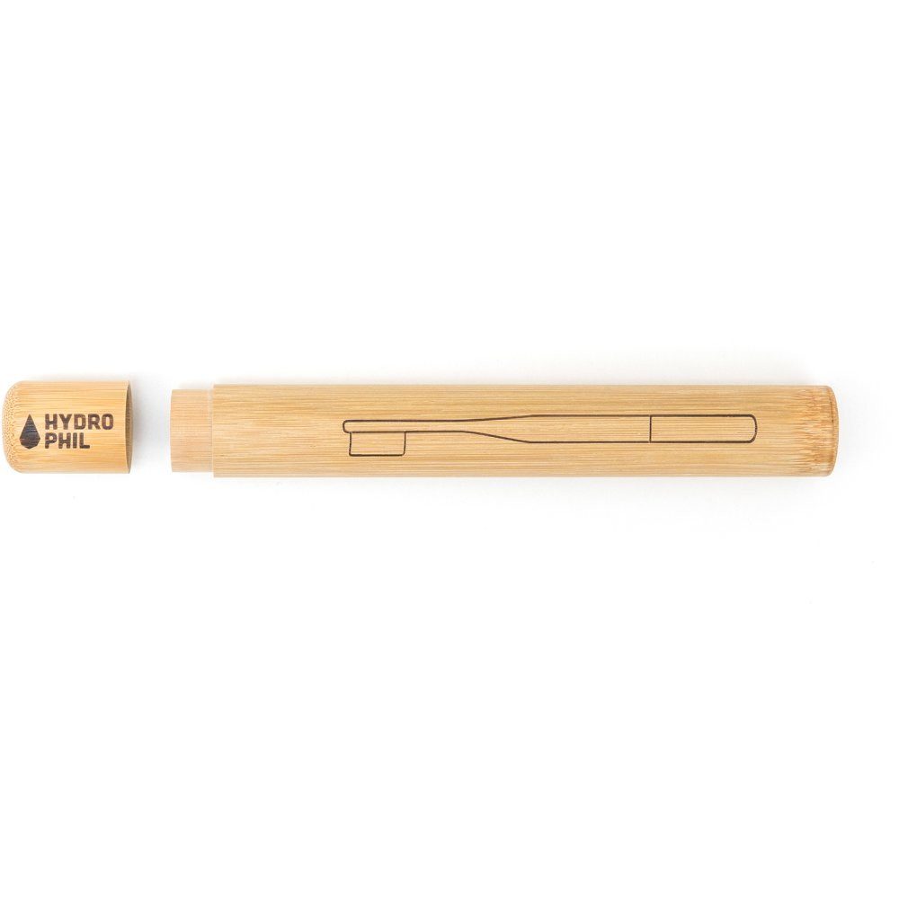 Hydrophil Zahnbürste Zahnbürsten Etui Bambus, Stk