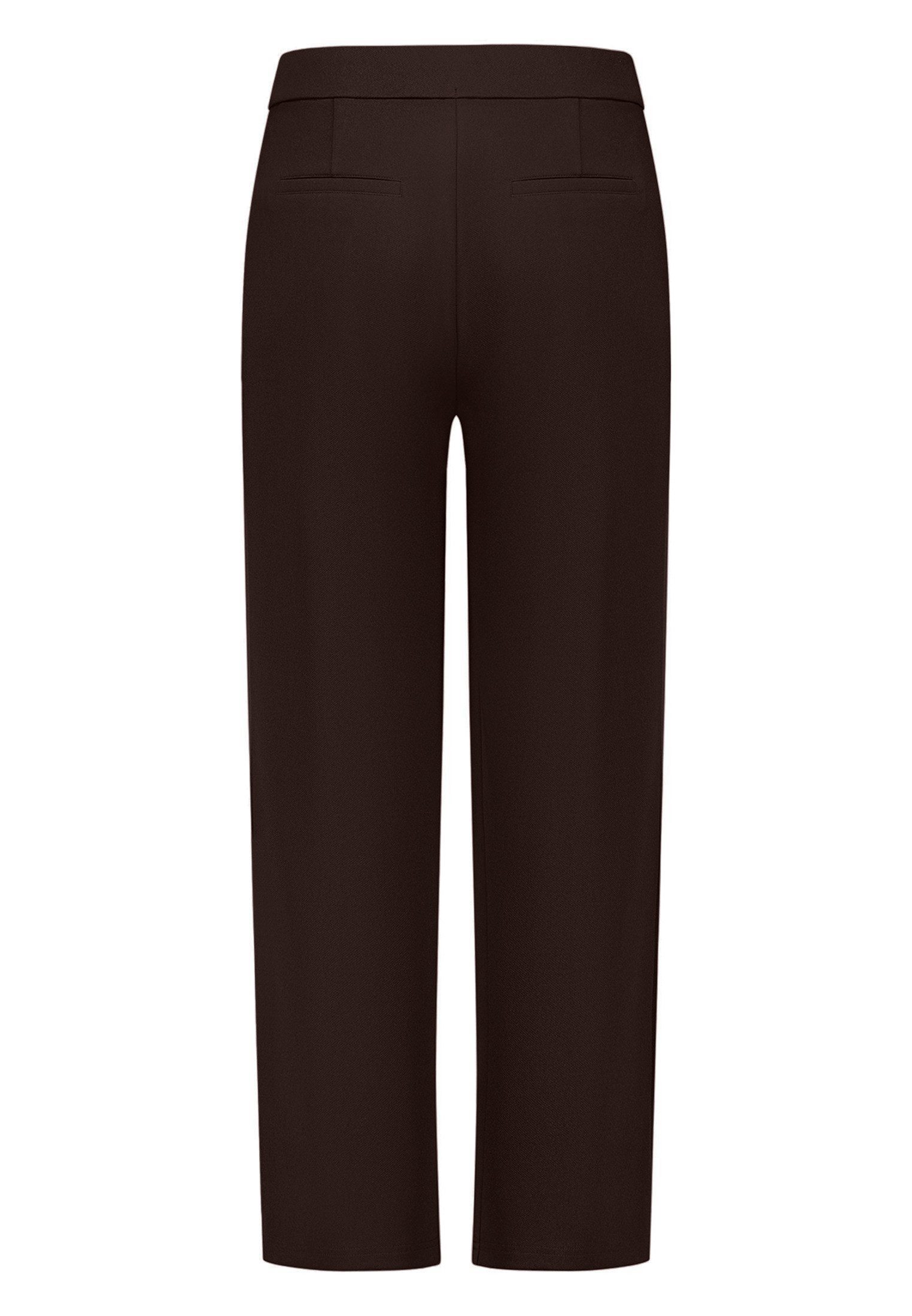 Zero Stoffhose Damen mit weitem Bein Struktur