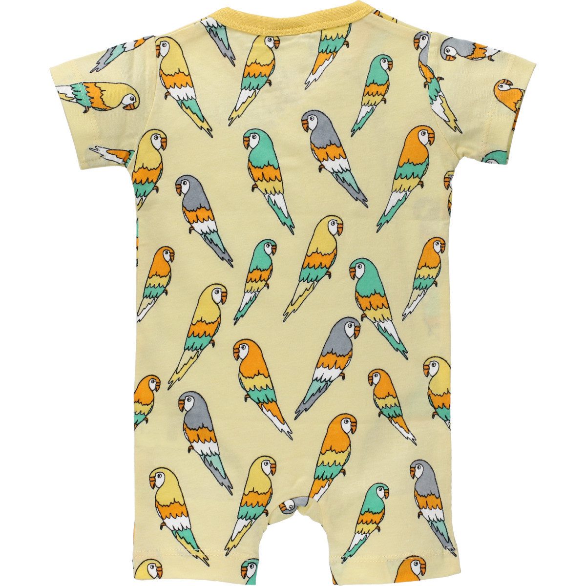 Villervalla Spieler Budgie Unisex Kinder Sommerstrampler, Einteiler, Babyanzug, Kurzarm-Strampler, Overall