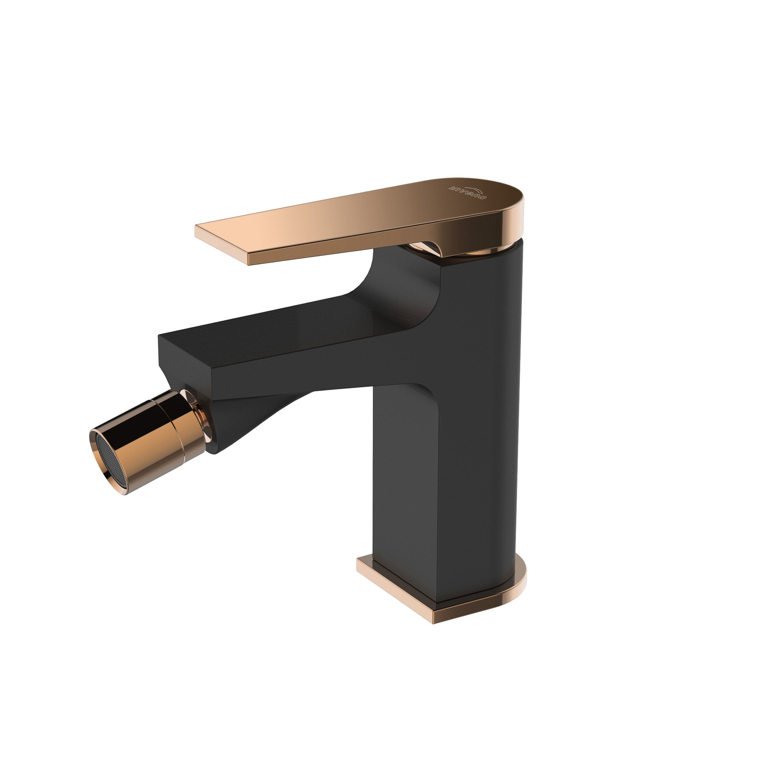 KOLMAN Bidetarmatur MIDNIGHT Wasserhahn Bidetmischer für Badezimmer in Schwarz