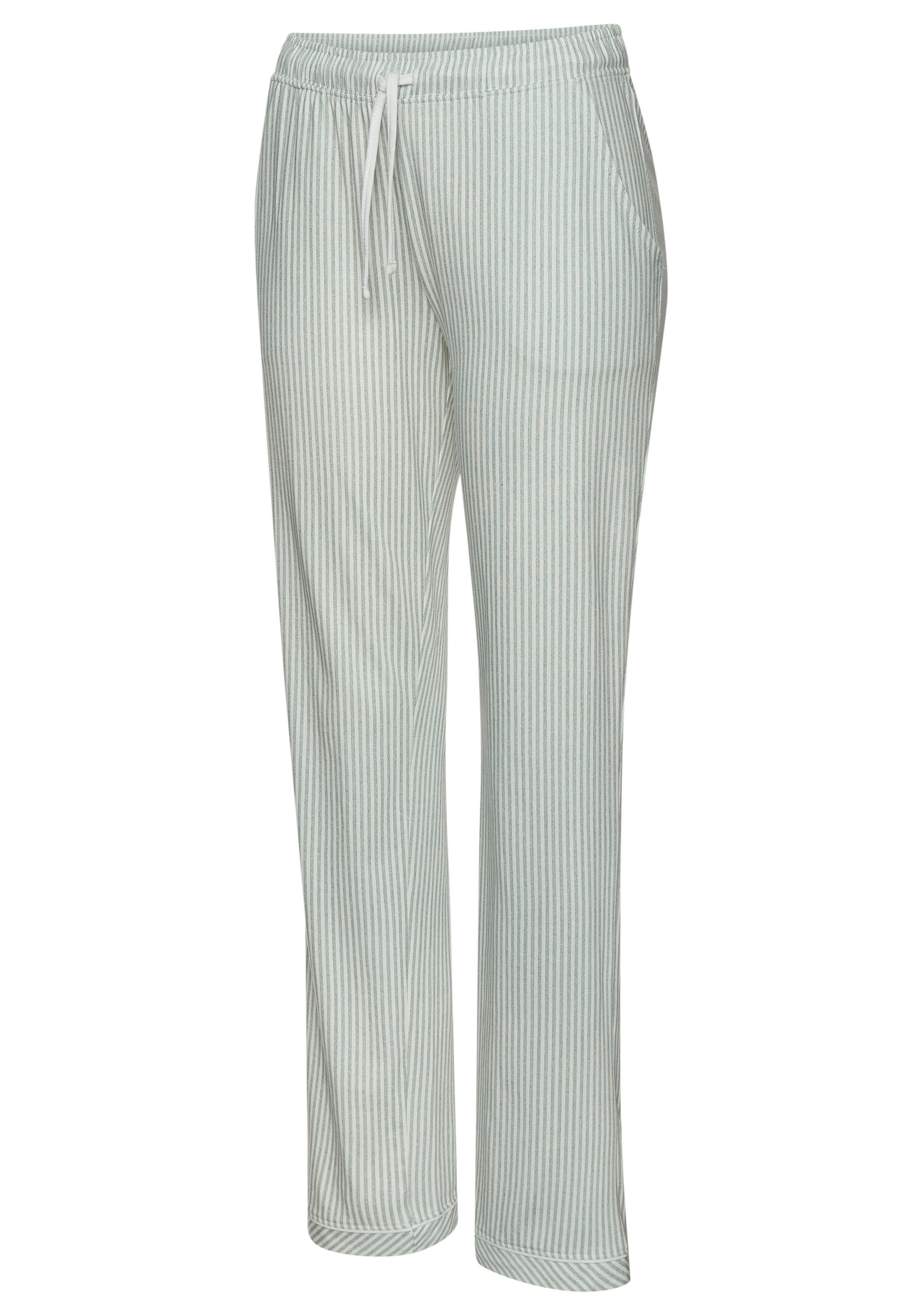 s.Oliver Pyjamahose (1-tlg., 1-teilig) mit seitlichen Eingrifftaschen
